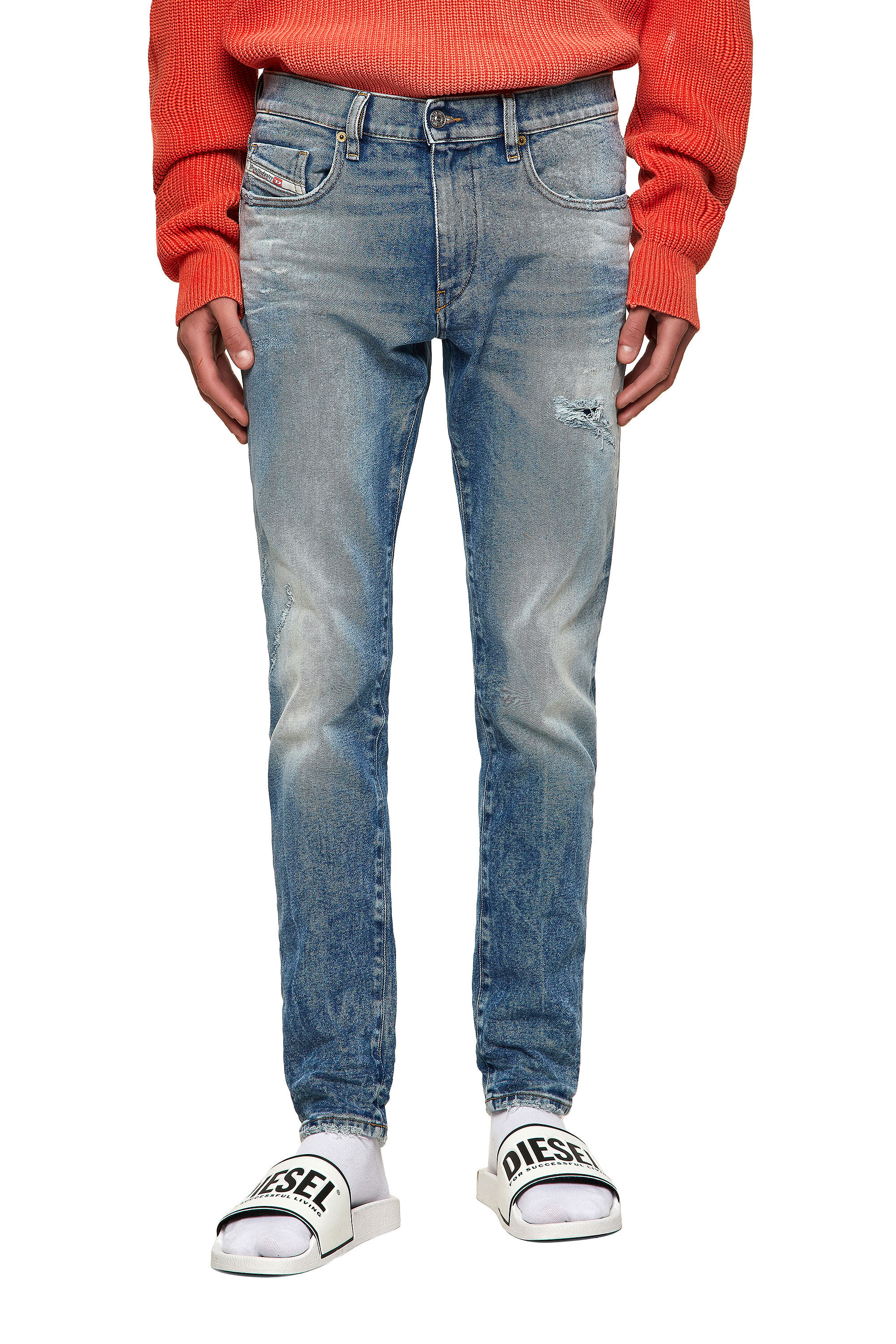 DIESEL ★ ディーゼル ★ デニム ★ 009MH STRETCH ★ D-STRUKT ★ イタリア製 ★ サイズ31 ★ グリーンレーベル ★ ダメージ加工 ★ 