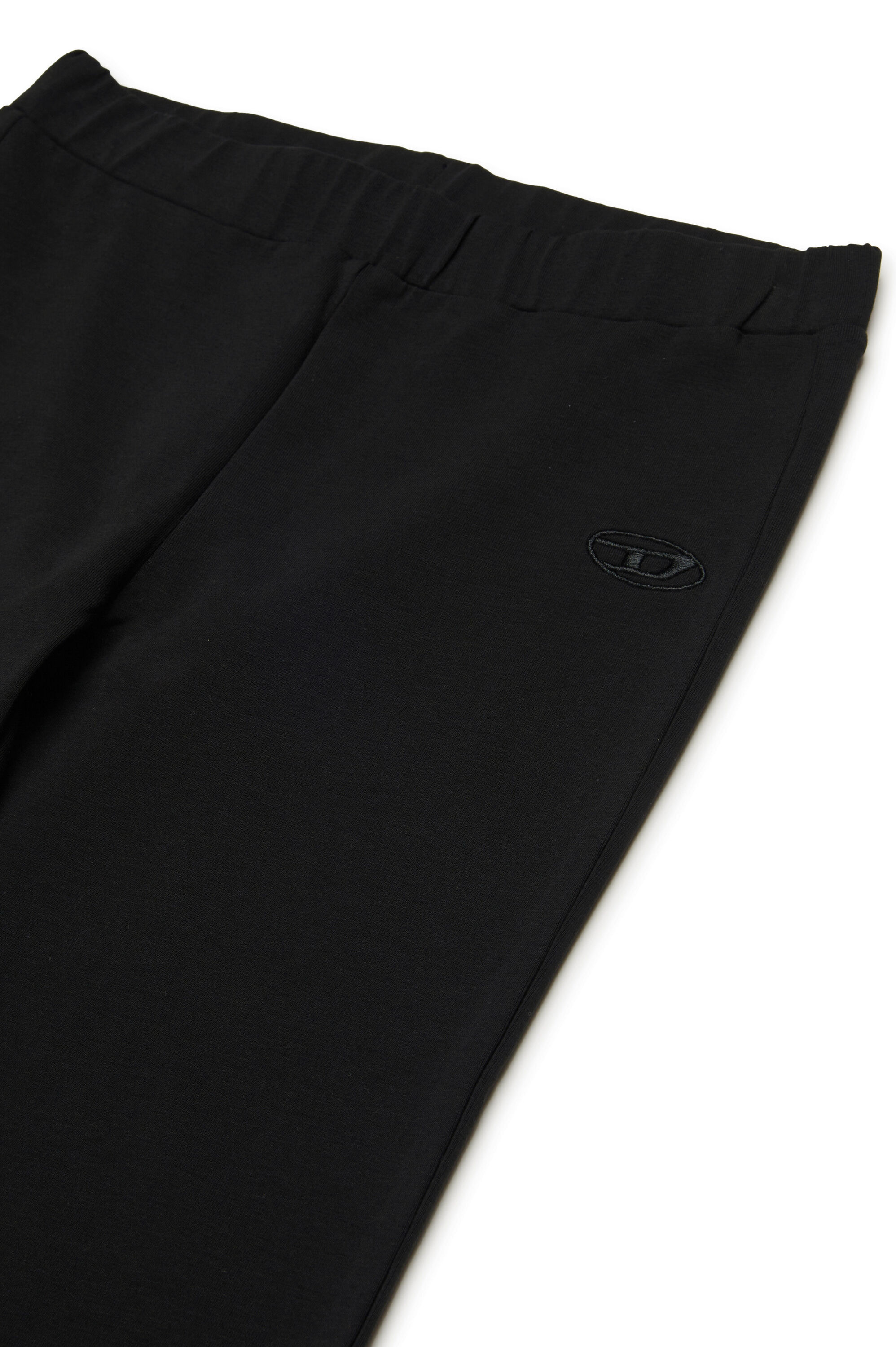 Diesel - PKIA, Female's Flared leggings  with Oval D embroidery in ブラック - 3
