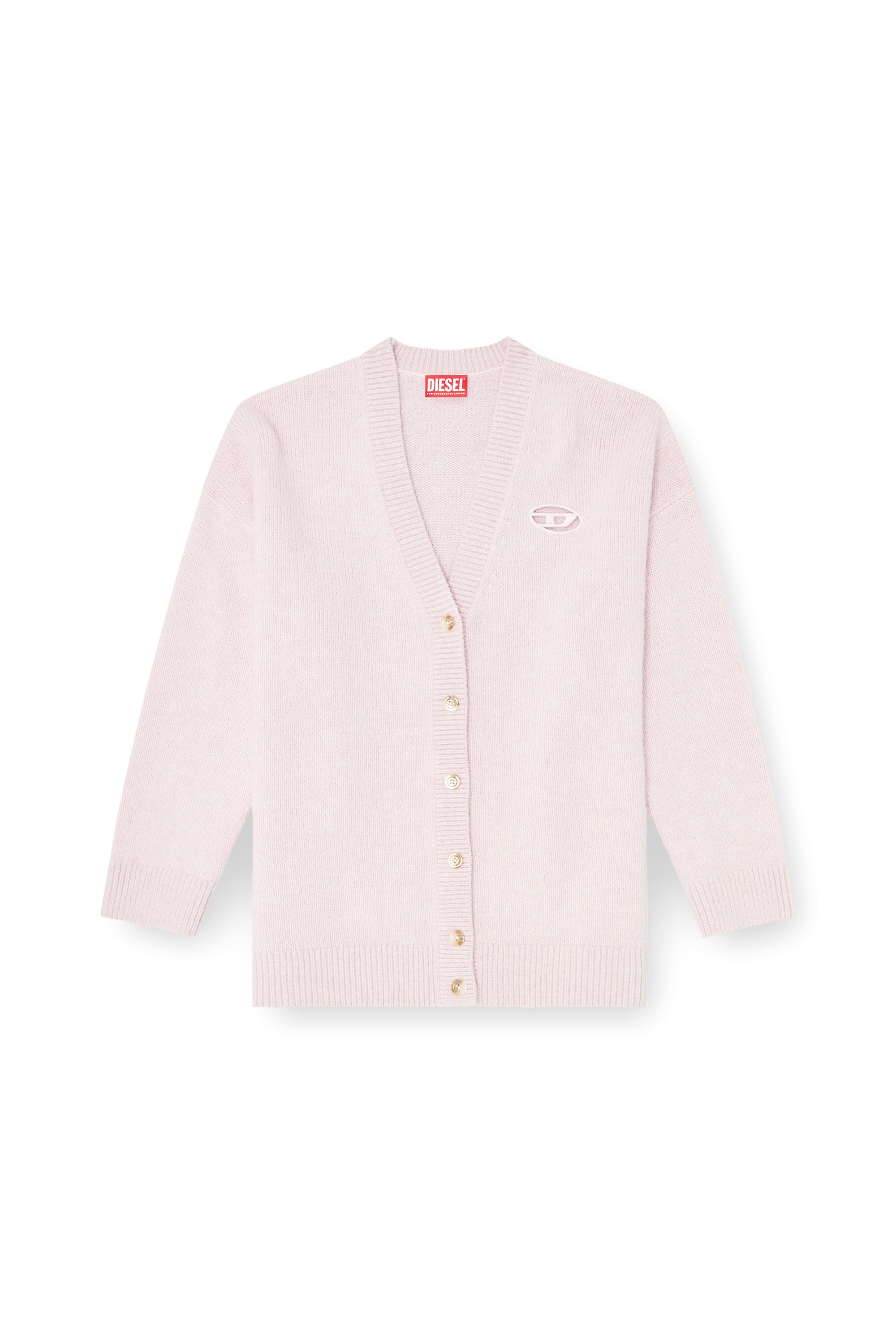 Diesel - M-AREELA, Female's カーディガン in フェースパウダー - 2