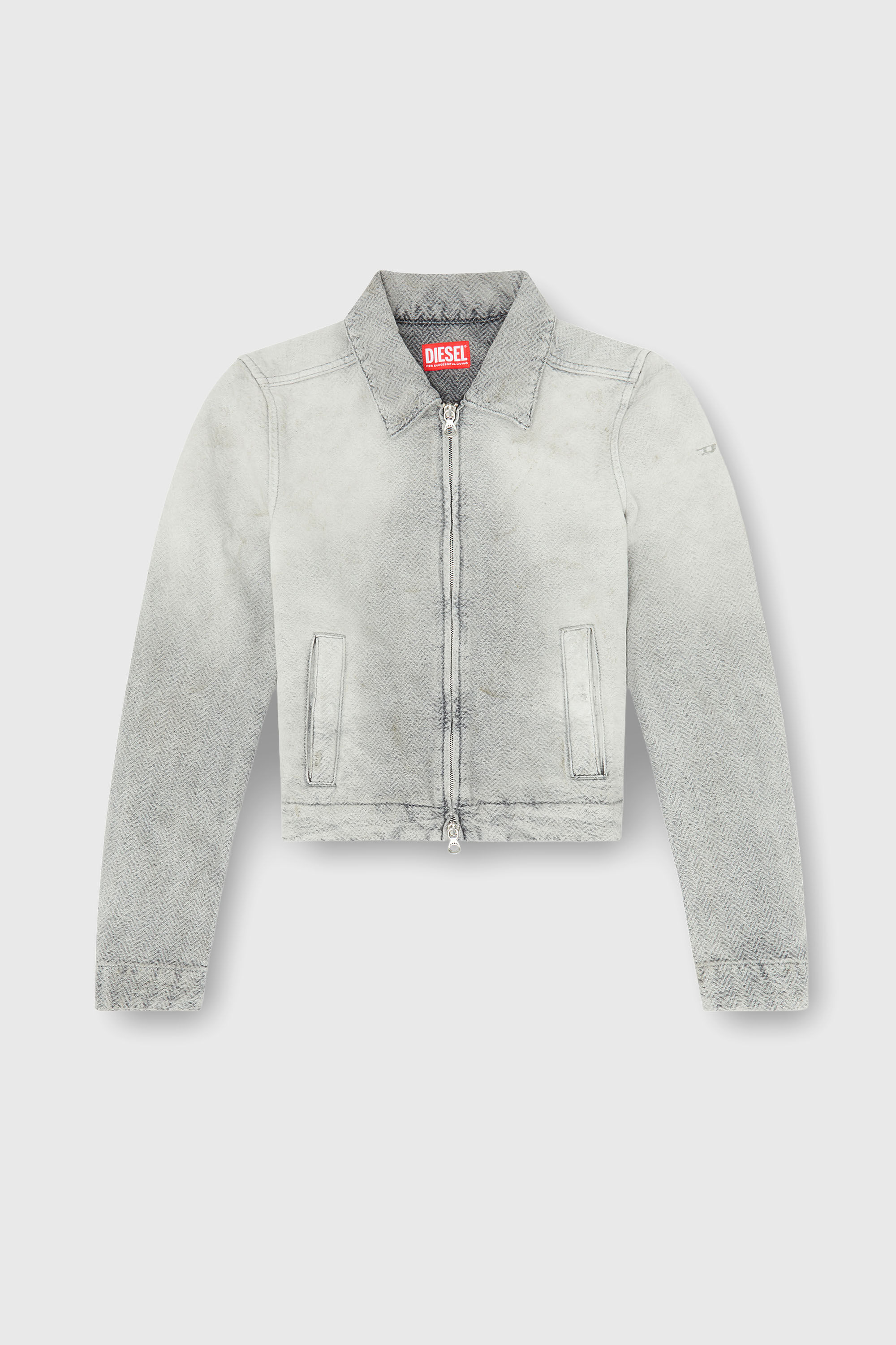 Diesel - DE-CORB, Female's デニムジャケット in グレー - 2