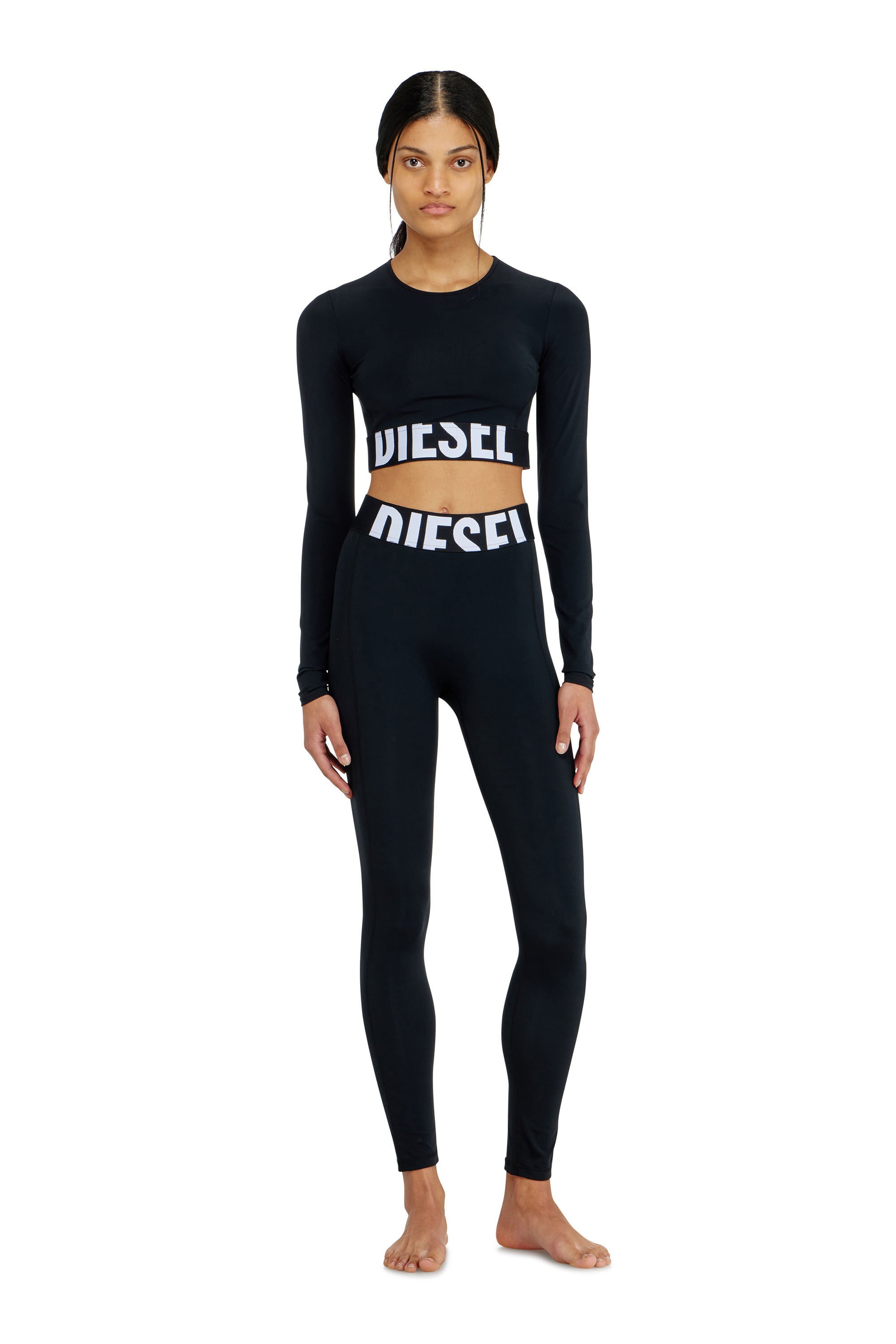 Diesel - MELISSA-D-POP, Female's 長袖Tシャツ in ブラック - 1