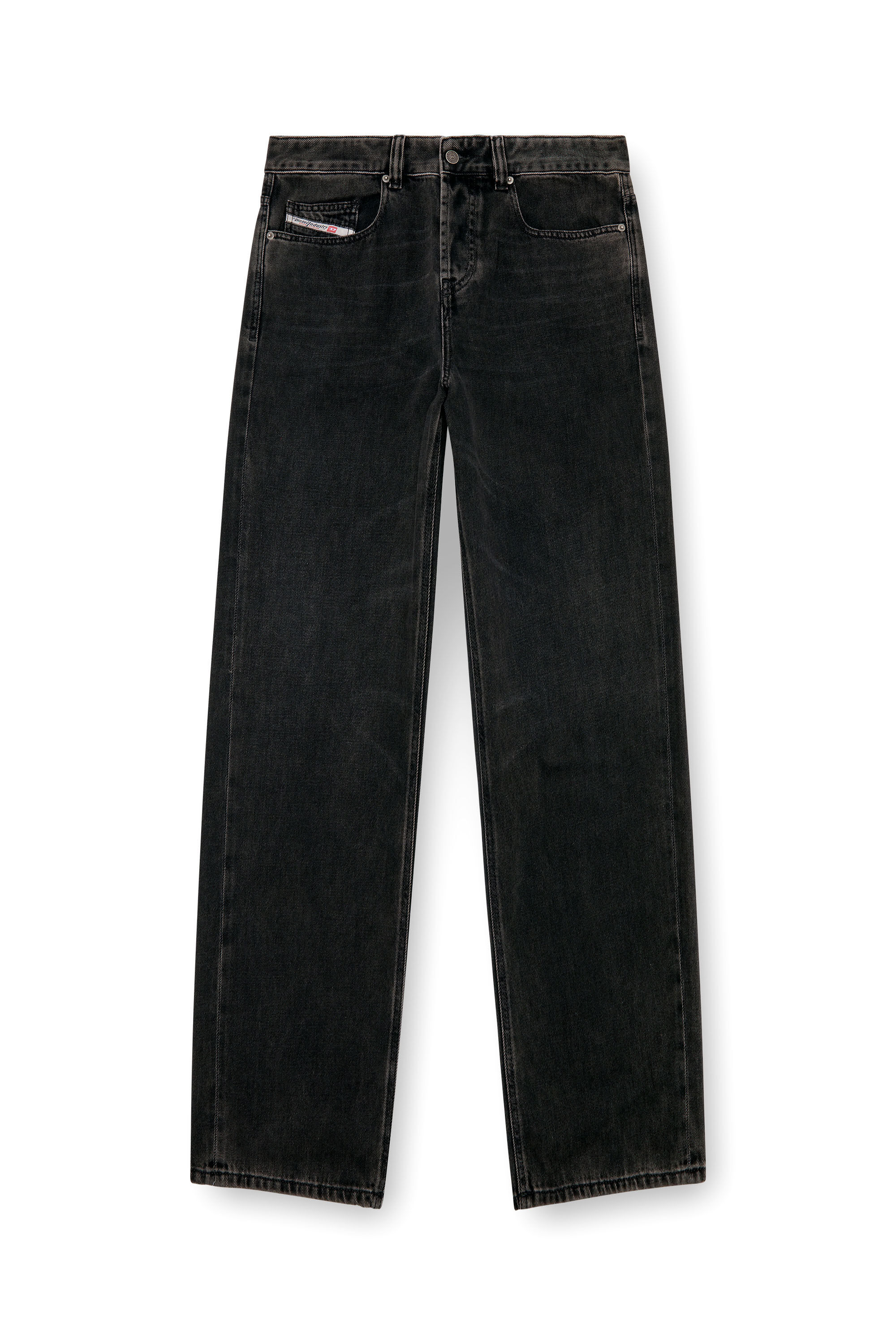 Diesel - Male's Relaxed Jeans 2001 D-Macro 09I35, ブラック/ダークグレー - 2