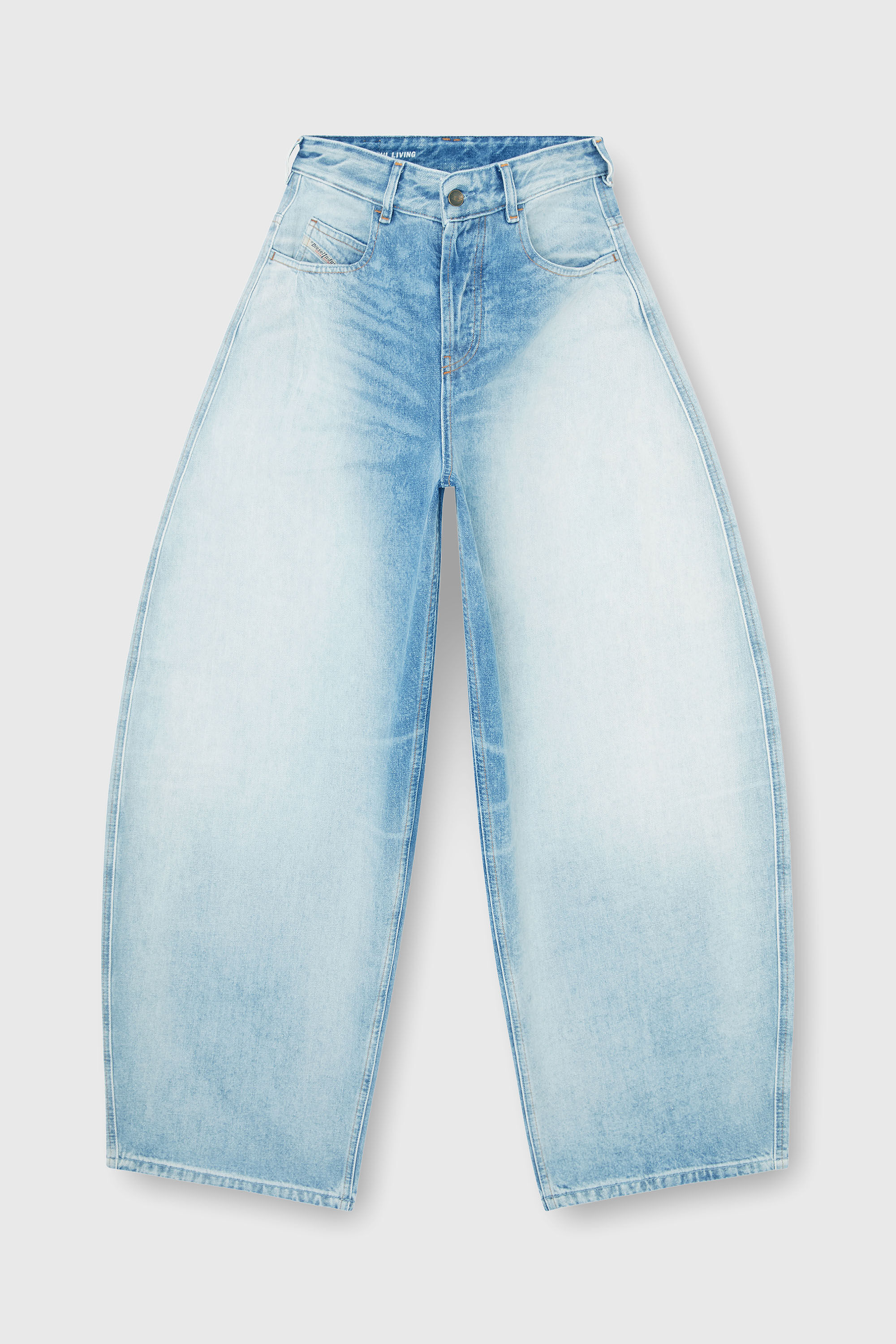 Relaxed Jeans ハイウエスト 1987 D-Khelz | ライトブルー