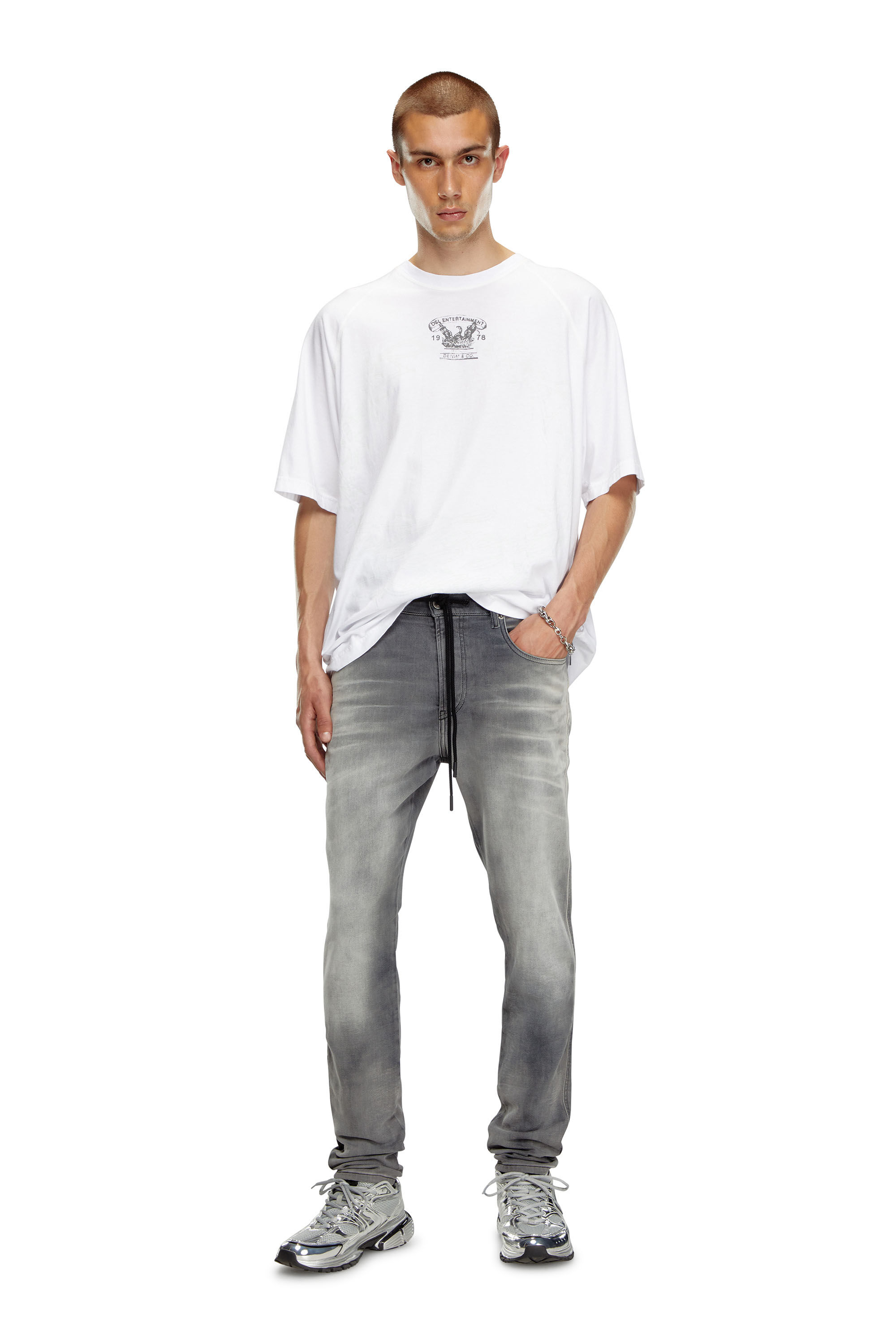 スリム 2060 D-Strukt Joggjeans® | ライトグレー | メンズ | DIESEL