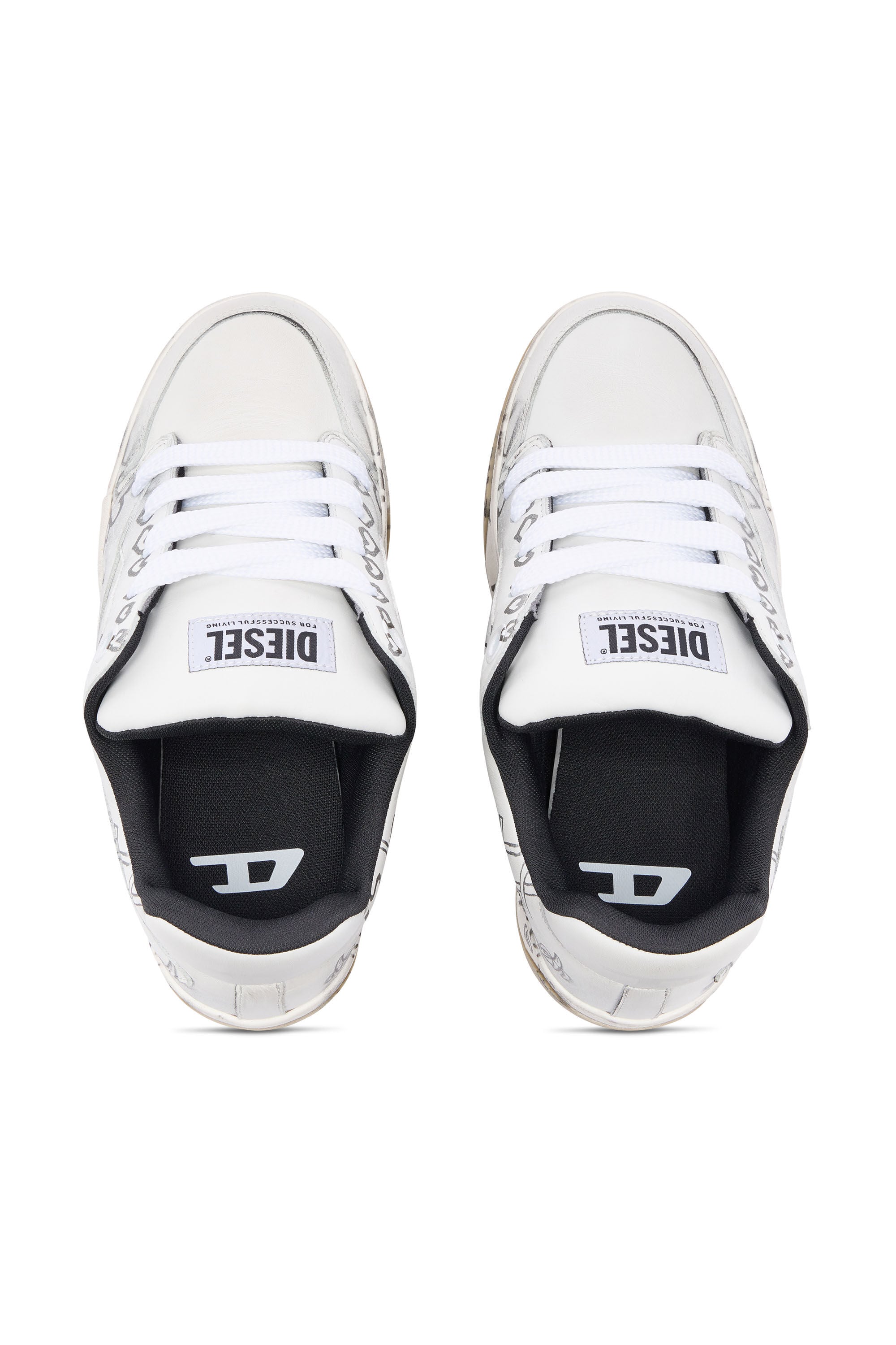 S-D-OLLIE LOW ローカットスニーカー｜ホワイト｜メンズ｜DIESEL
