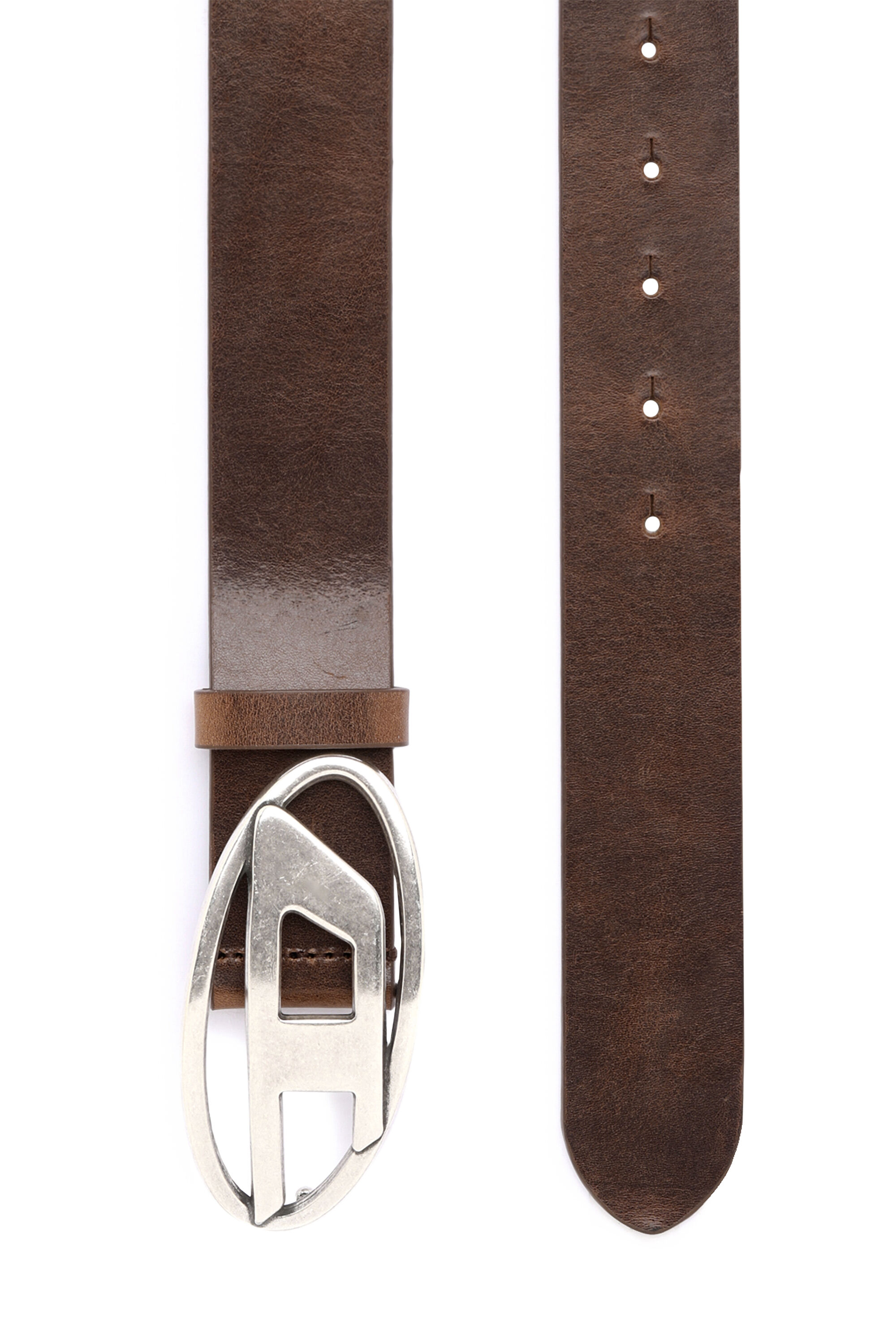 Diesel - B-1DR, Male's カウレザーベルト in Brown - 2