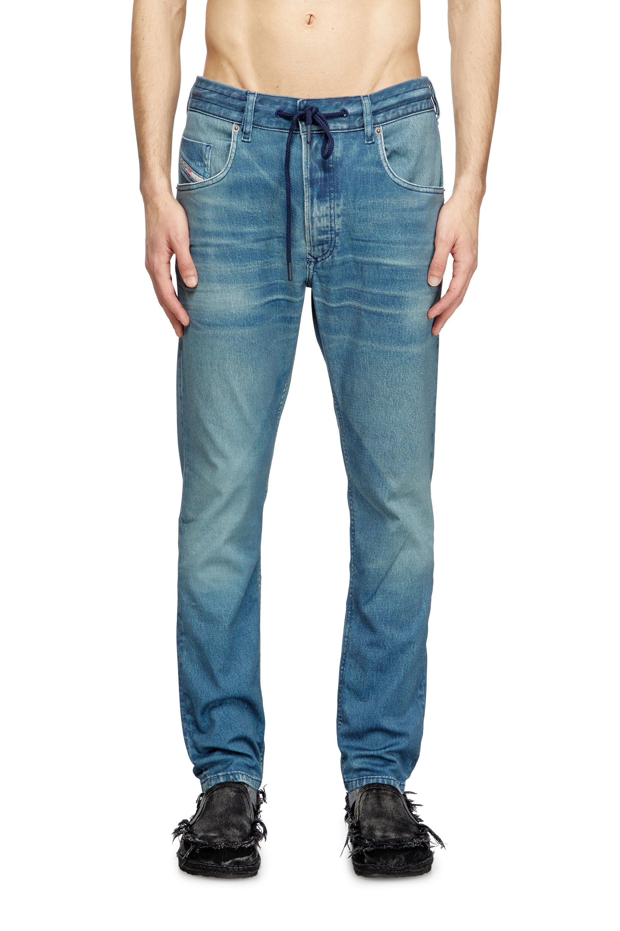 Diesel - Male's Regular 2030 D-Krooley Joggjeans® 068PC, ライトブルー - 3