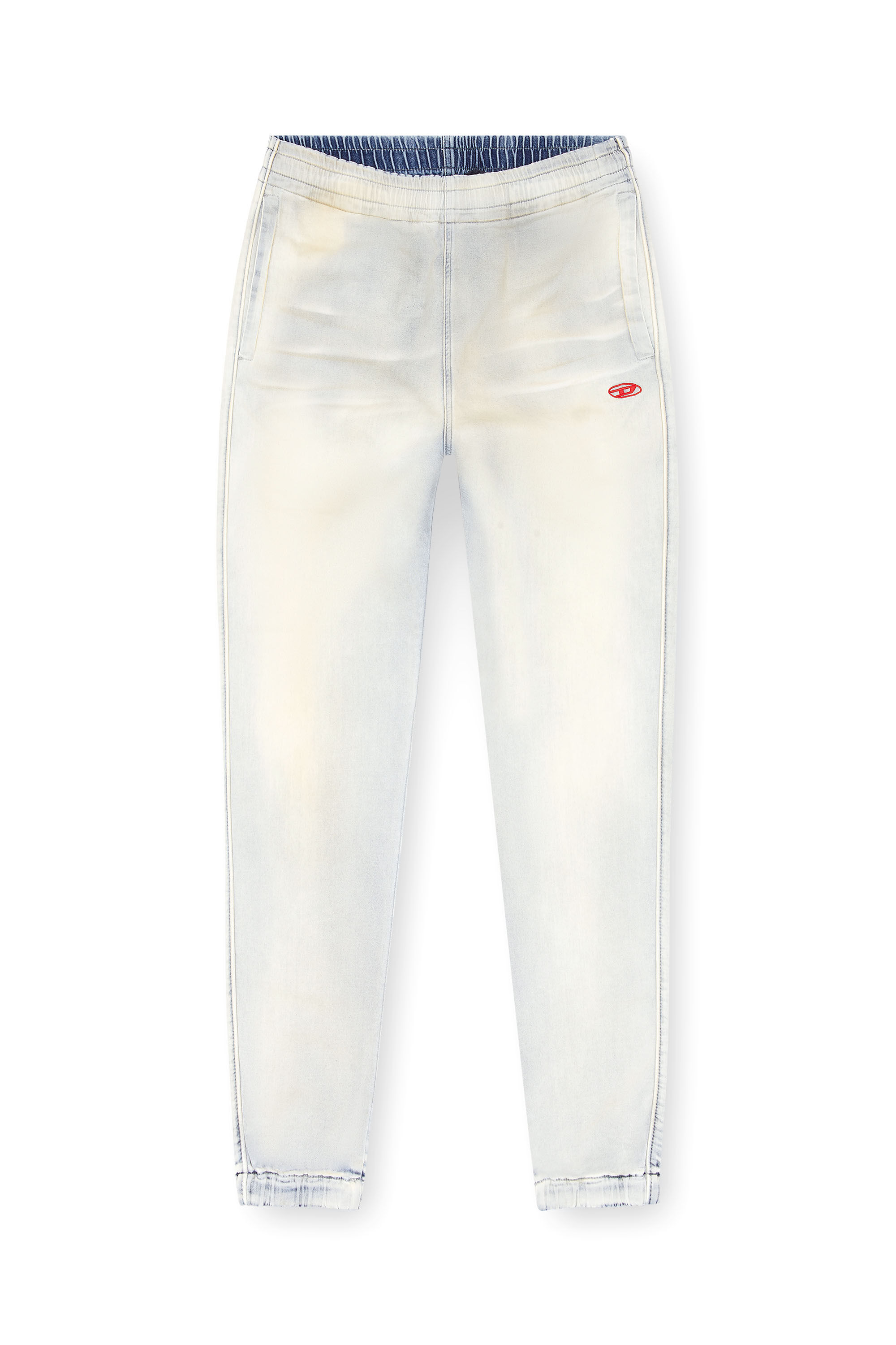 Diesel - Unisex's Slim D-Labb Track denim 068NE, ライトブルー - 2