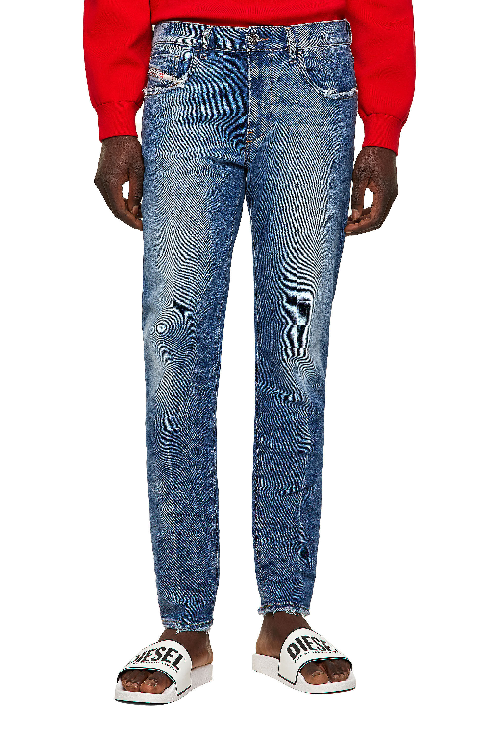Diesel - 2019 D-Strukt 09A26 Slim Jeans,  - Image 3