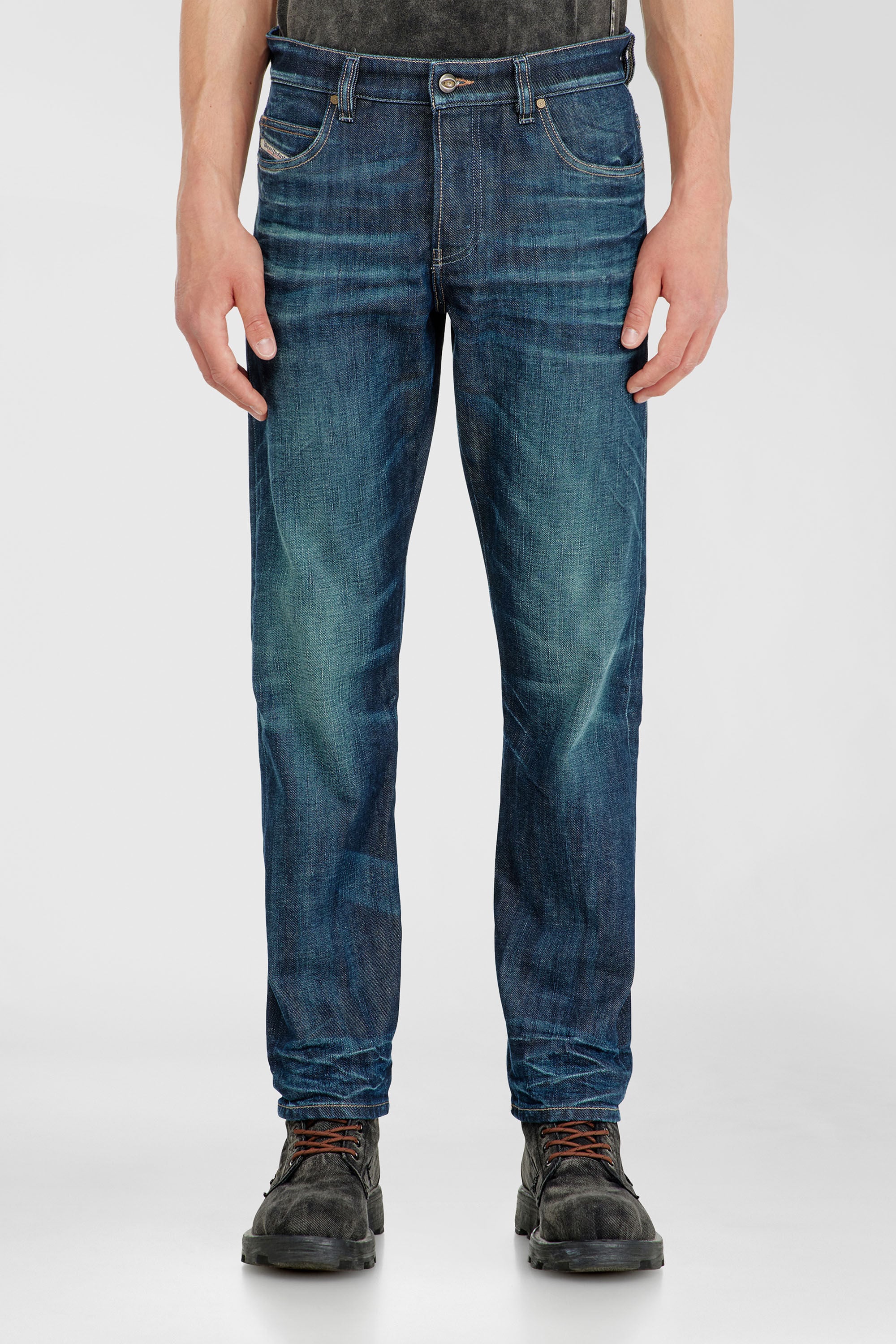 Diesel - Male's Slim Jeans 1993 D-Vyl 09Q04, ダークブルー - 4