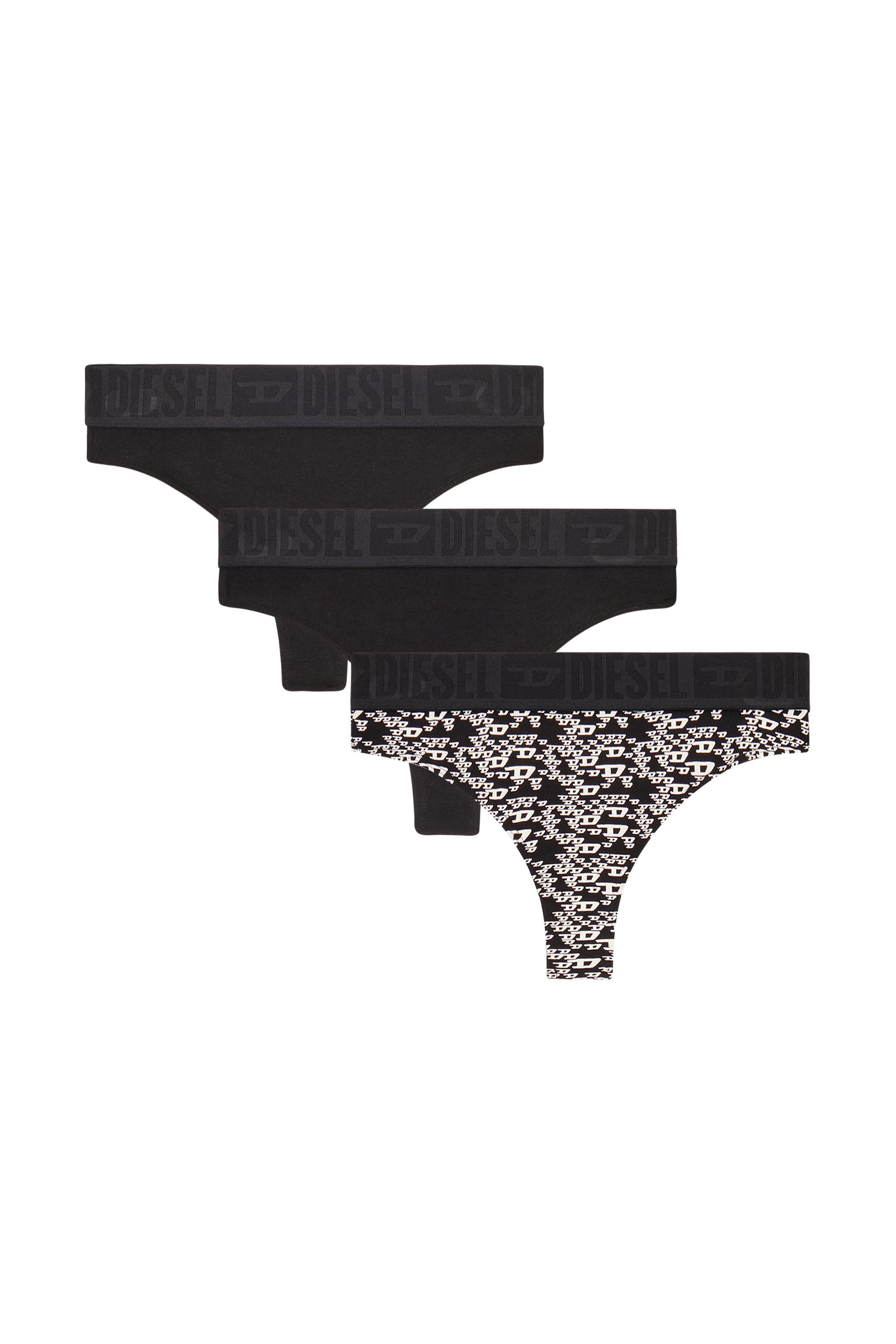 Diesel - UFST-STARS-THREEPACK, Female's ソングショーツ 3枚パック in null - 2