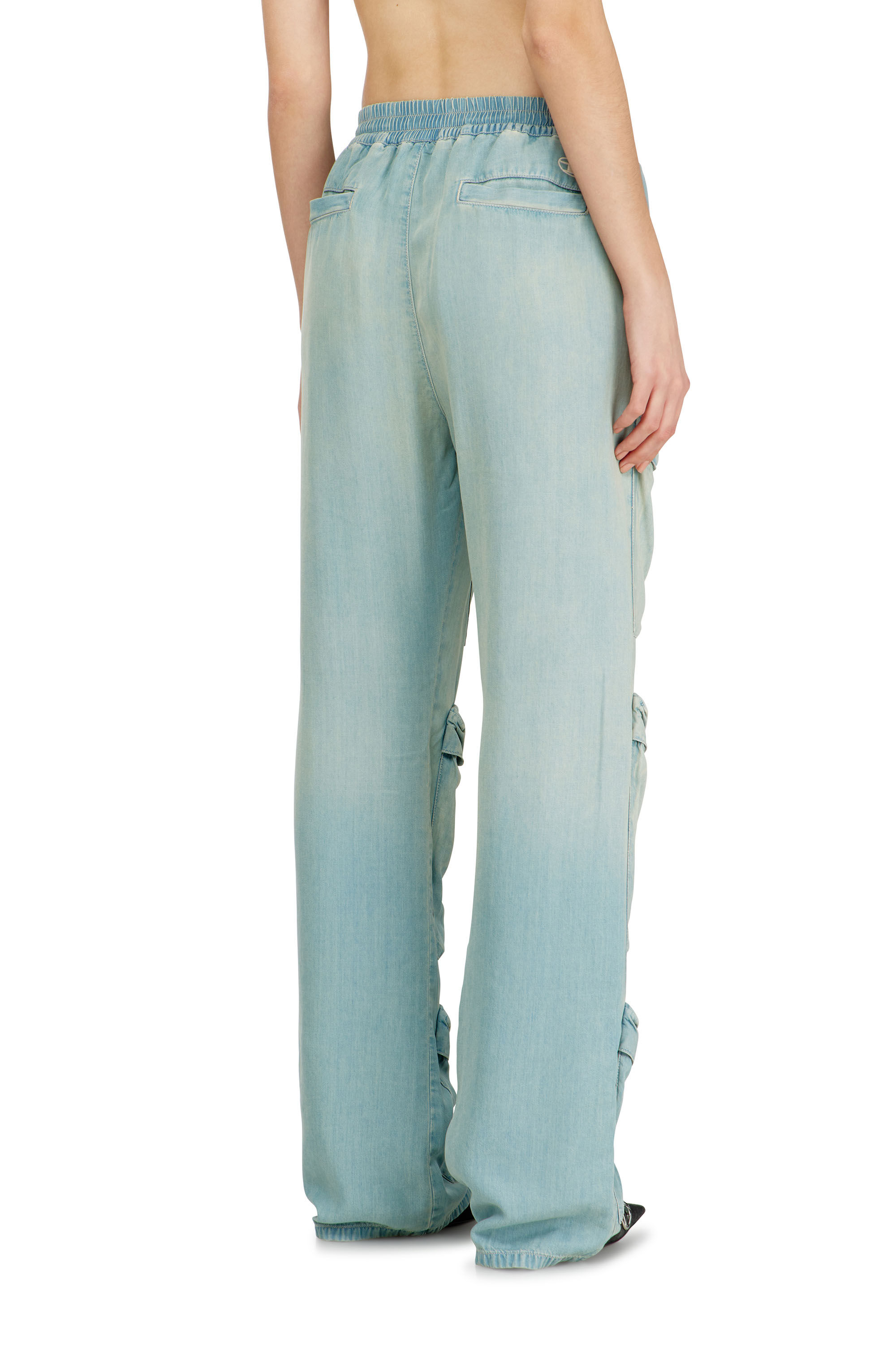 Diesel - Female's Regular Jeans D-Pocky 0ADCF, ライトブルー - 3