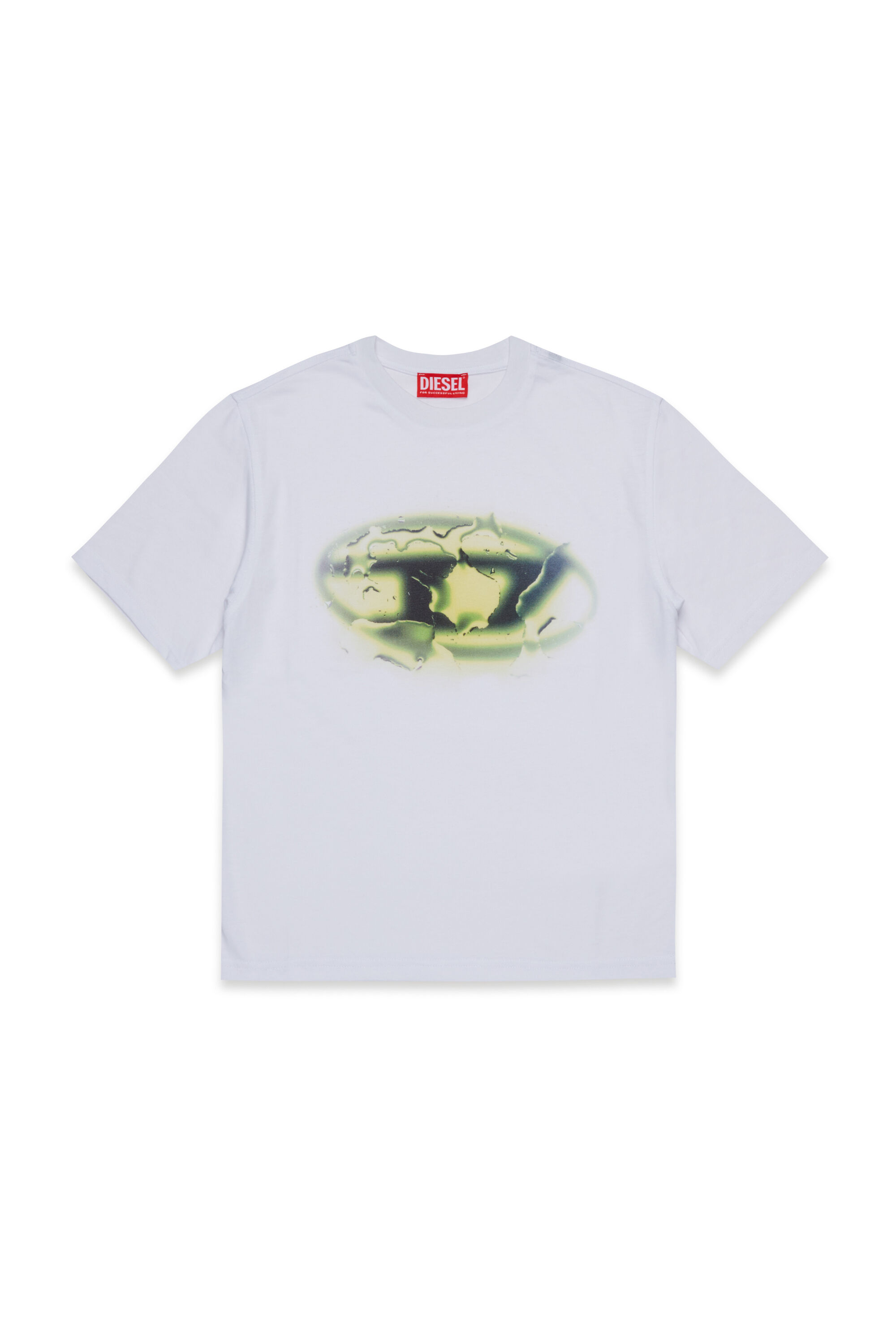 Diesel - TBOXTK3 OVER, Male's Tシャツ in ホワイト - 1