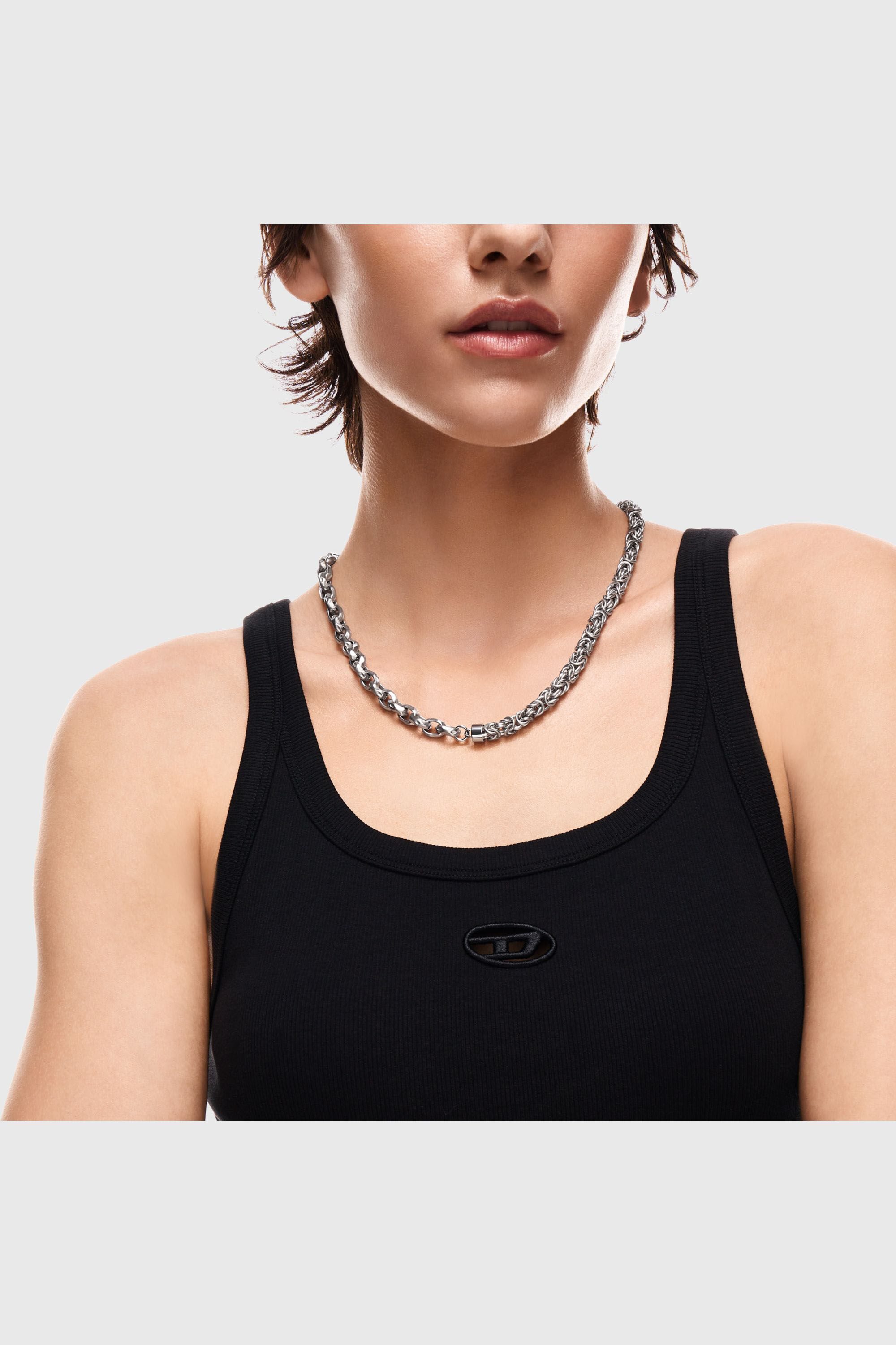 DX1694040 JEWELLERY ネックレス｜シルバー｜ウィメンズ｜DIESEL