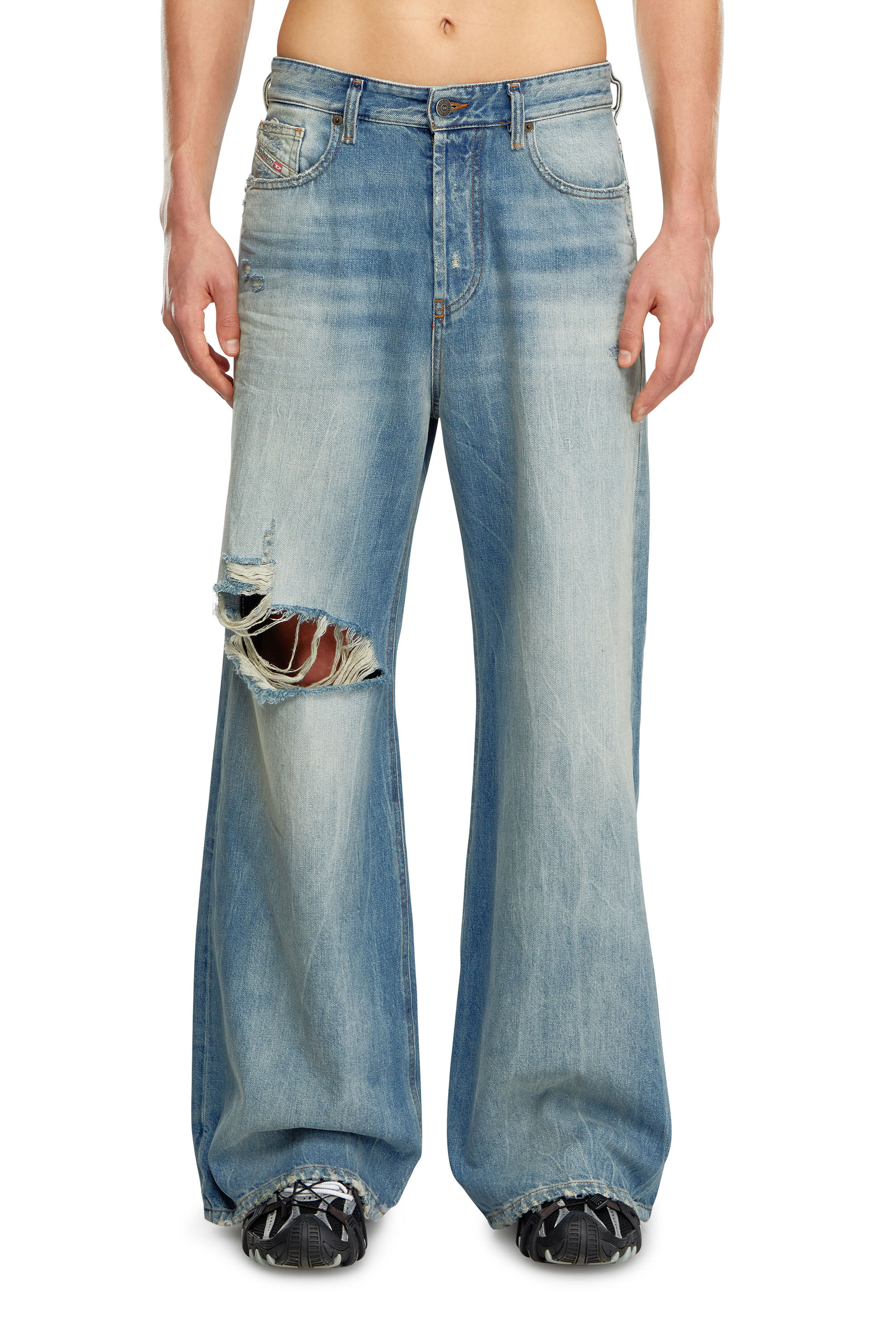 Diesel - Female's Relaxed Jeans 1996 D-Sire 09H58, ライトブルー - 6