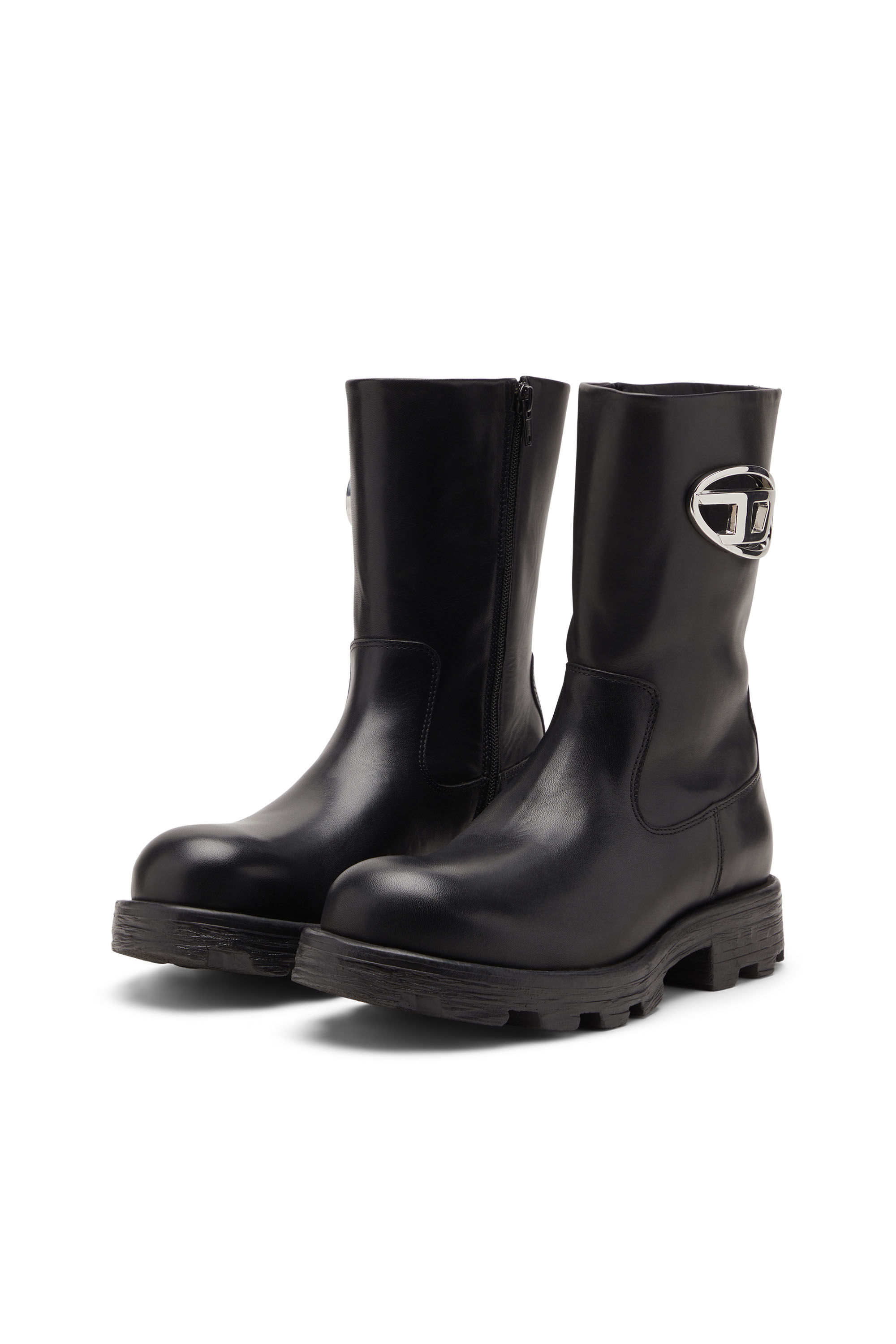 D-HAMMER BKR D W ショートブーツ｜ブラック｜ウィメンズ｜DIESEL
