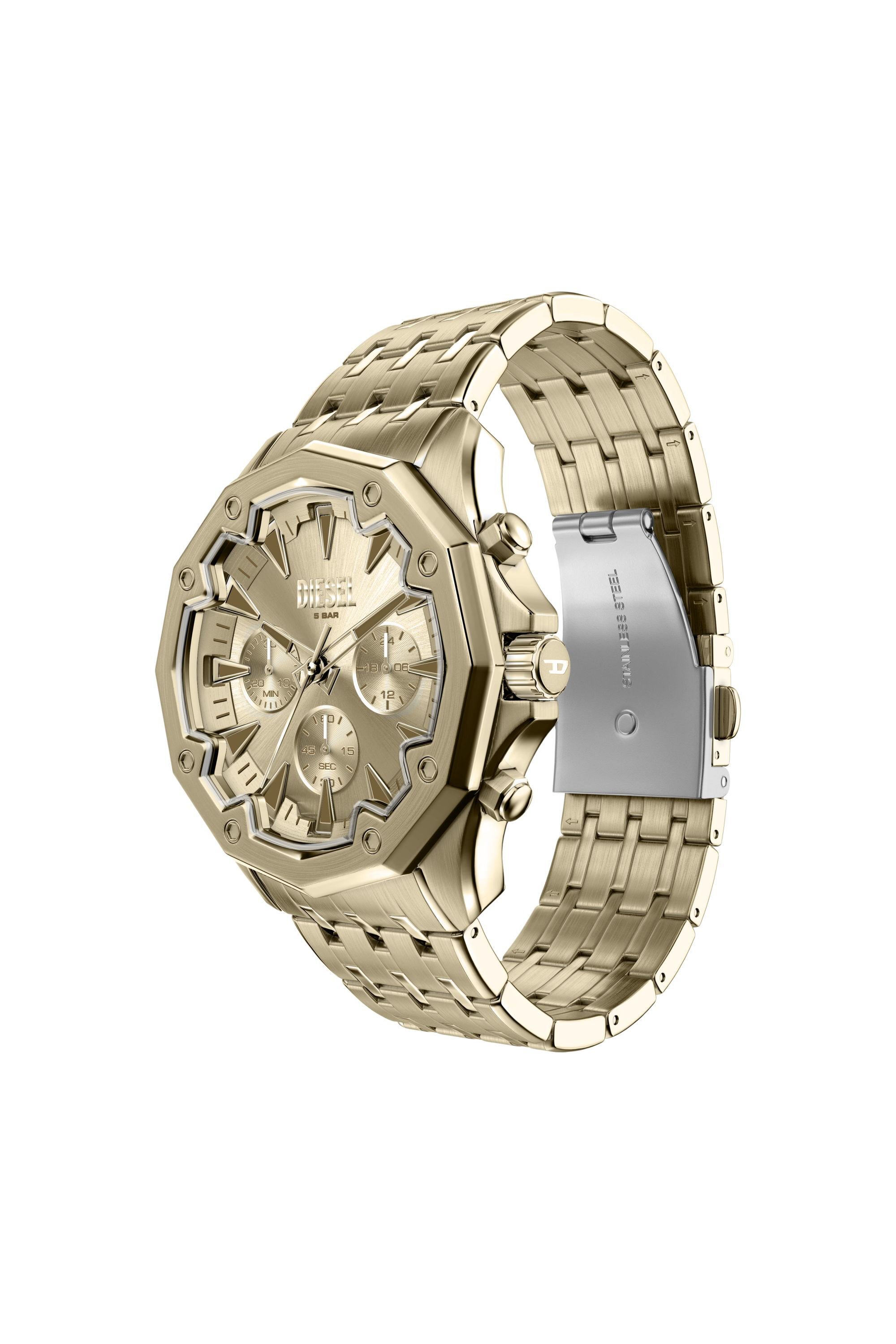 Diesel - DZ4707 WATCH, Male's Stinger Gold-Tone Stainless Steel Watch in ゴールド - 7