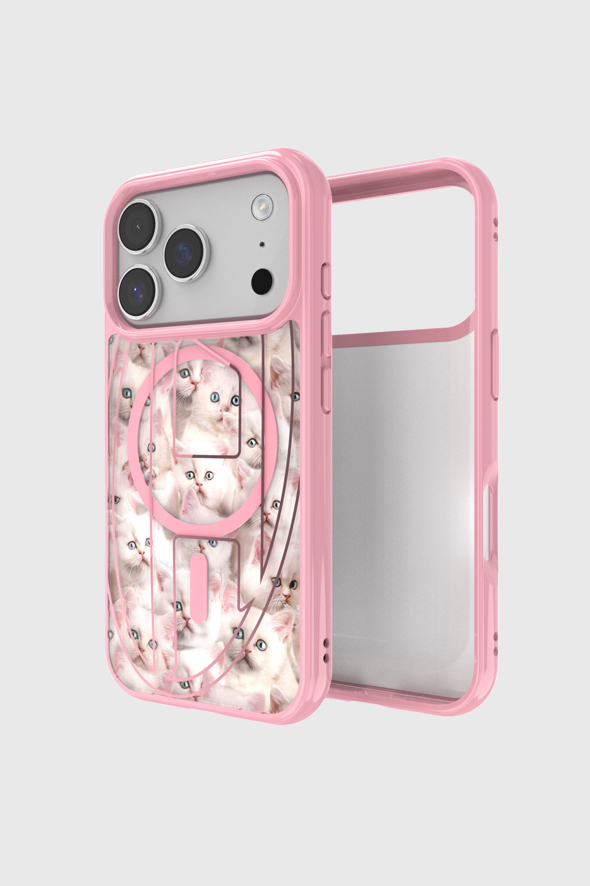 60425 AOP CASE IPHONE 17 PRO｜ピンク｜ウィメンズ｜DIESEL