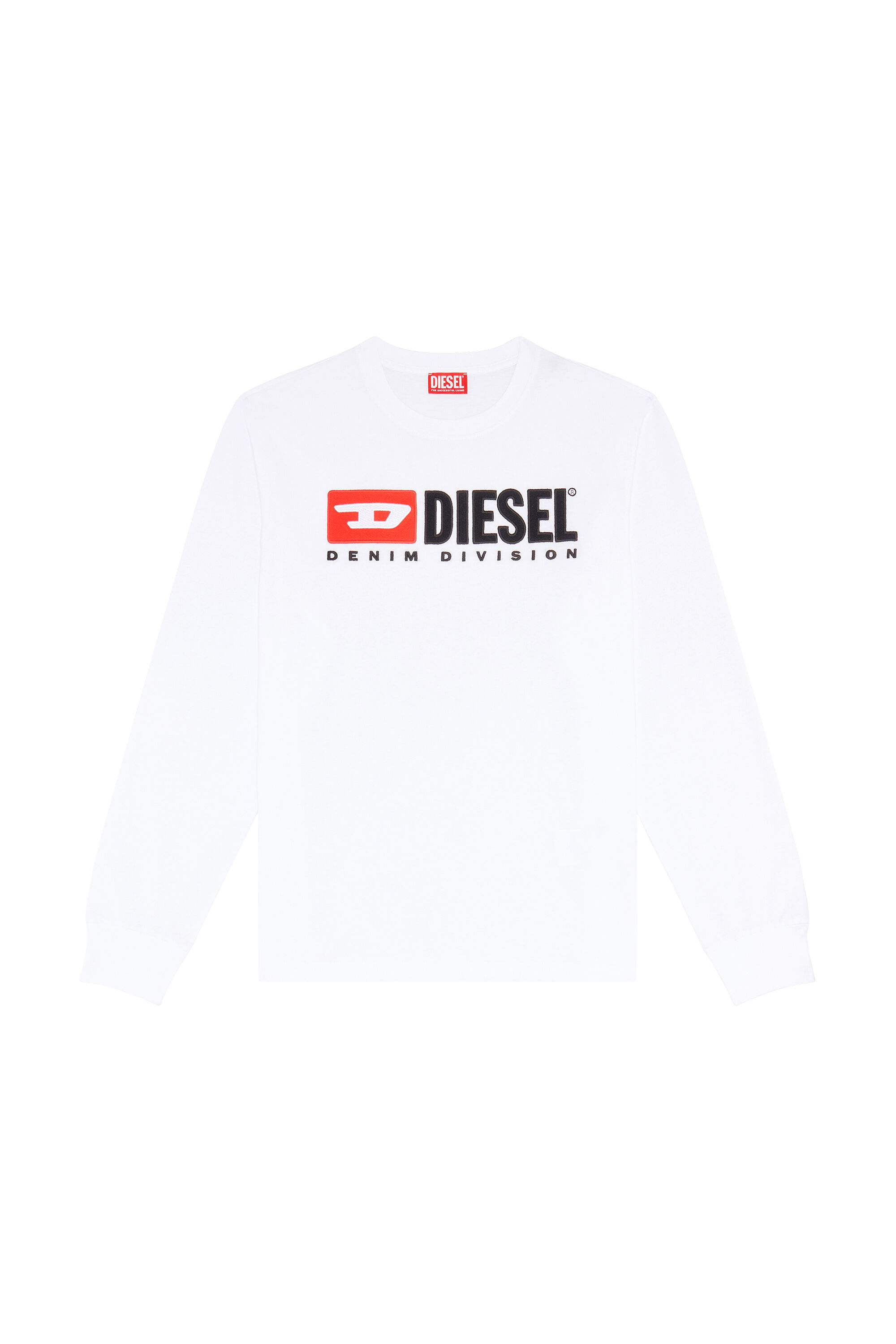 DIESEL Tシャツ T-JUST-DIVISION ホワイト　M