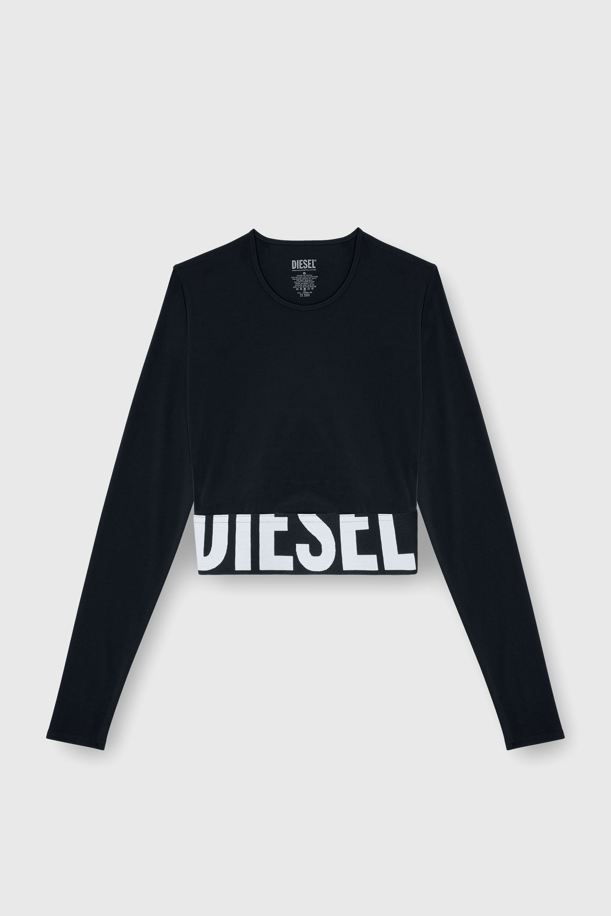 Diesel - MELISSA-D-POP, Female's 長袖Tシャツ in ブラック - 2