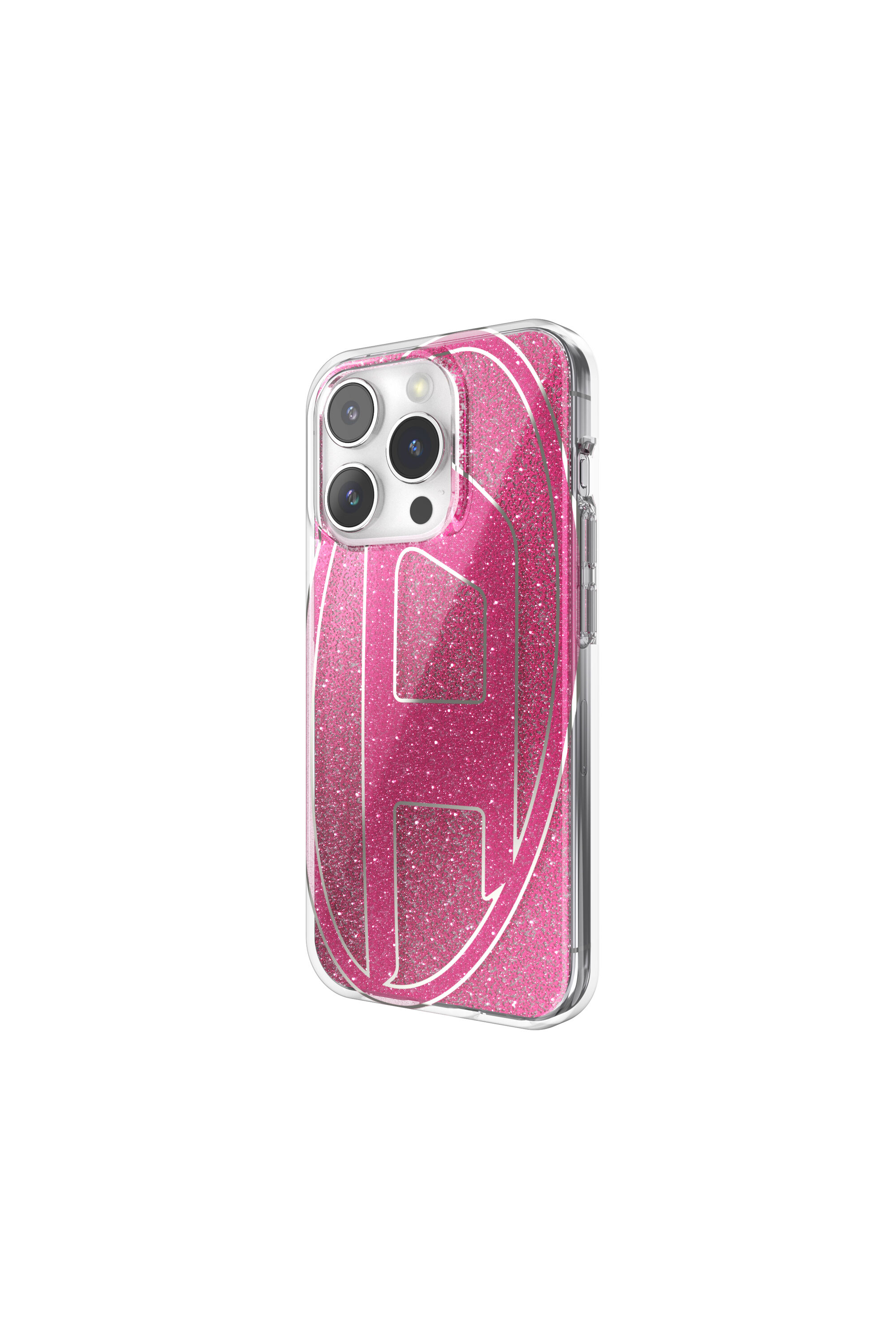 Diesel - 60036 AOP CASE, Unisex's iPhone 15 Pro in ピンク / ホワイト - 4