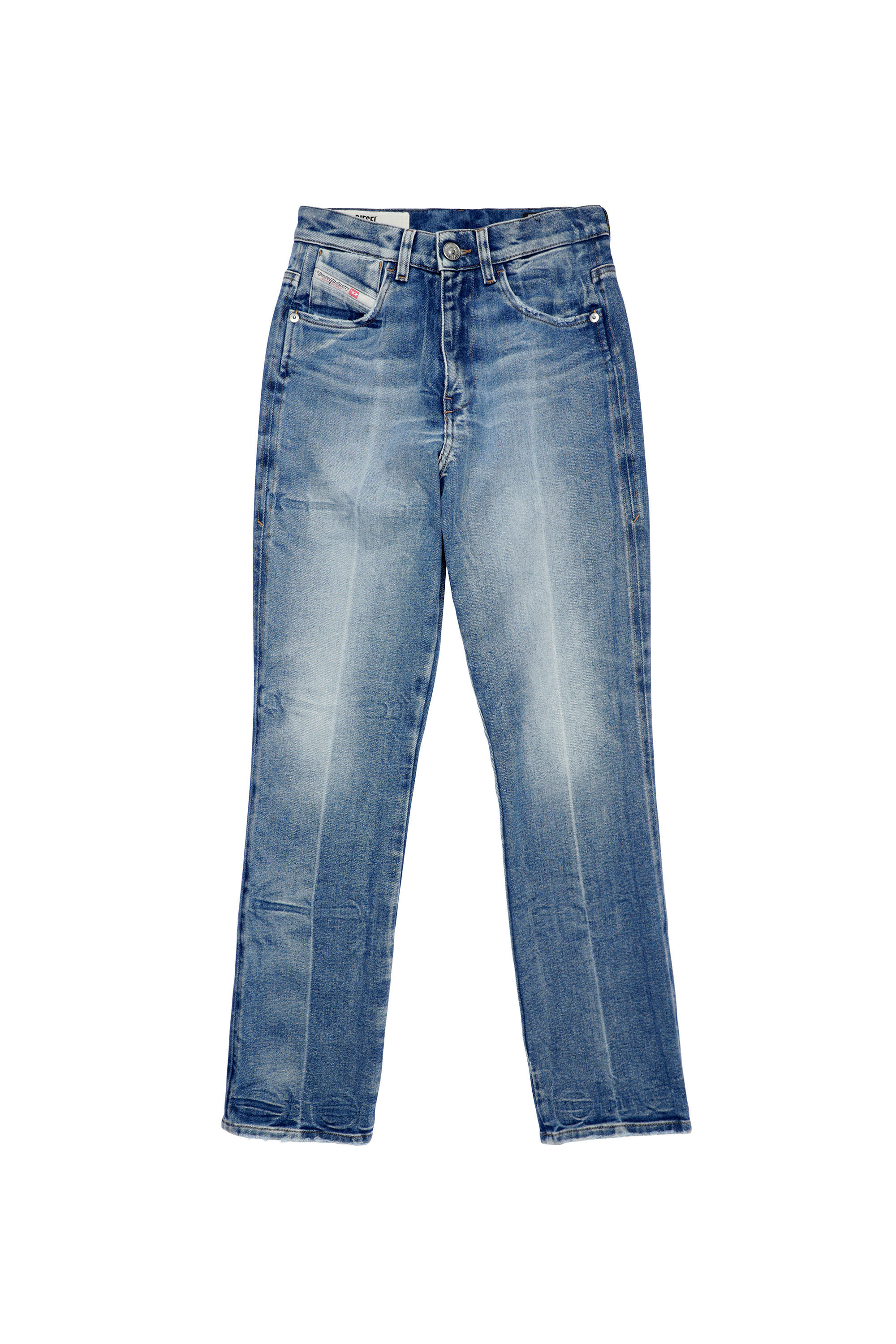 Diesel - D-Arcy 09A26 Straight Jeans, ミディアムブルー - Image 2