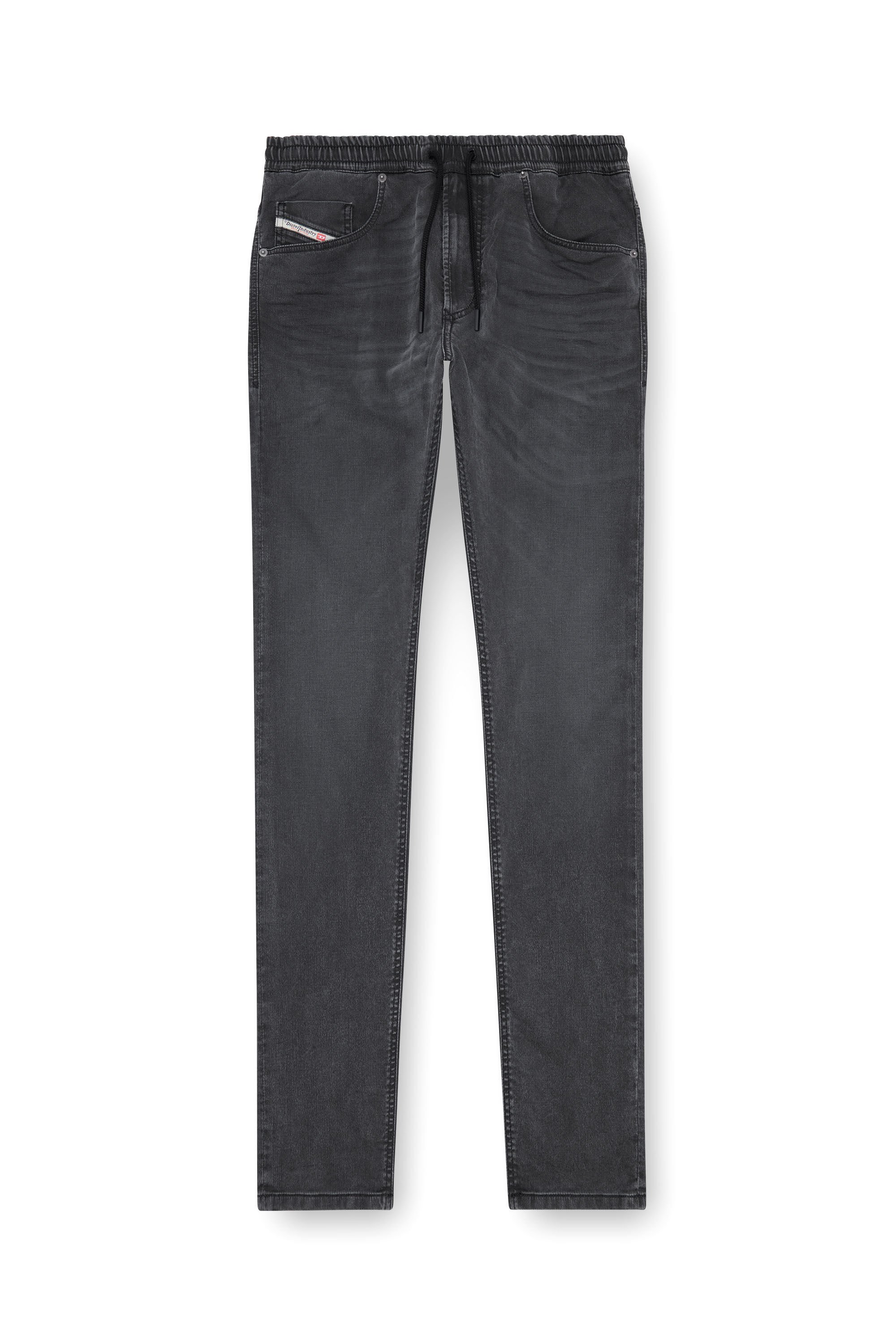 Diesel - Male's Regular 2030 D-Krooley Joggjeans® 09J75, ブラック/ダークグレー - 2