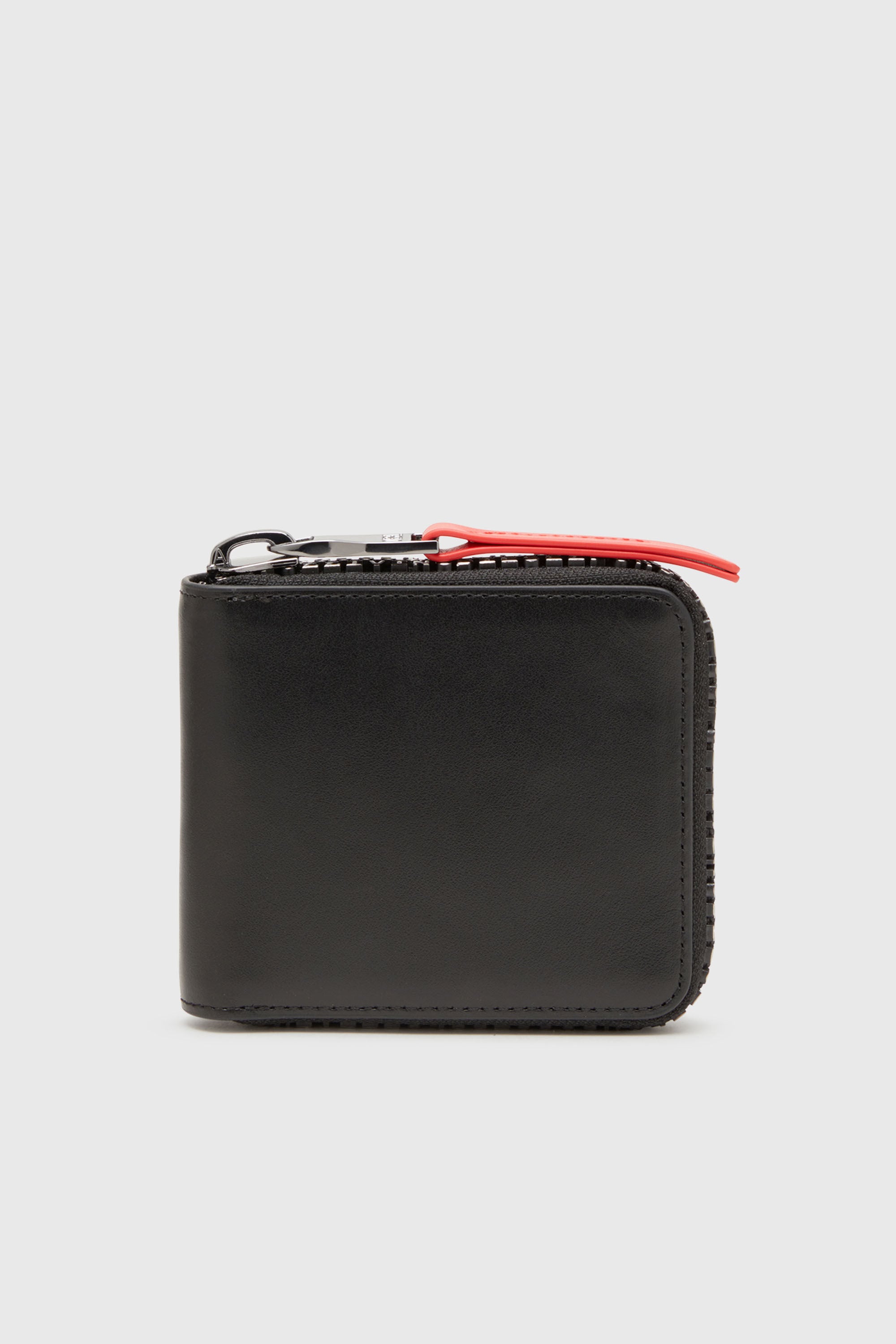 ZIP-D BI-FOLD COIN ZIP XS Leather zip wallet with logo zip