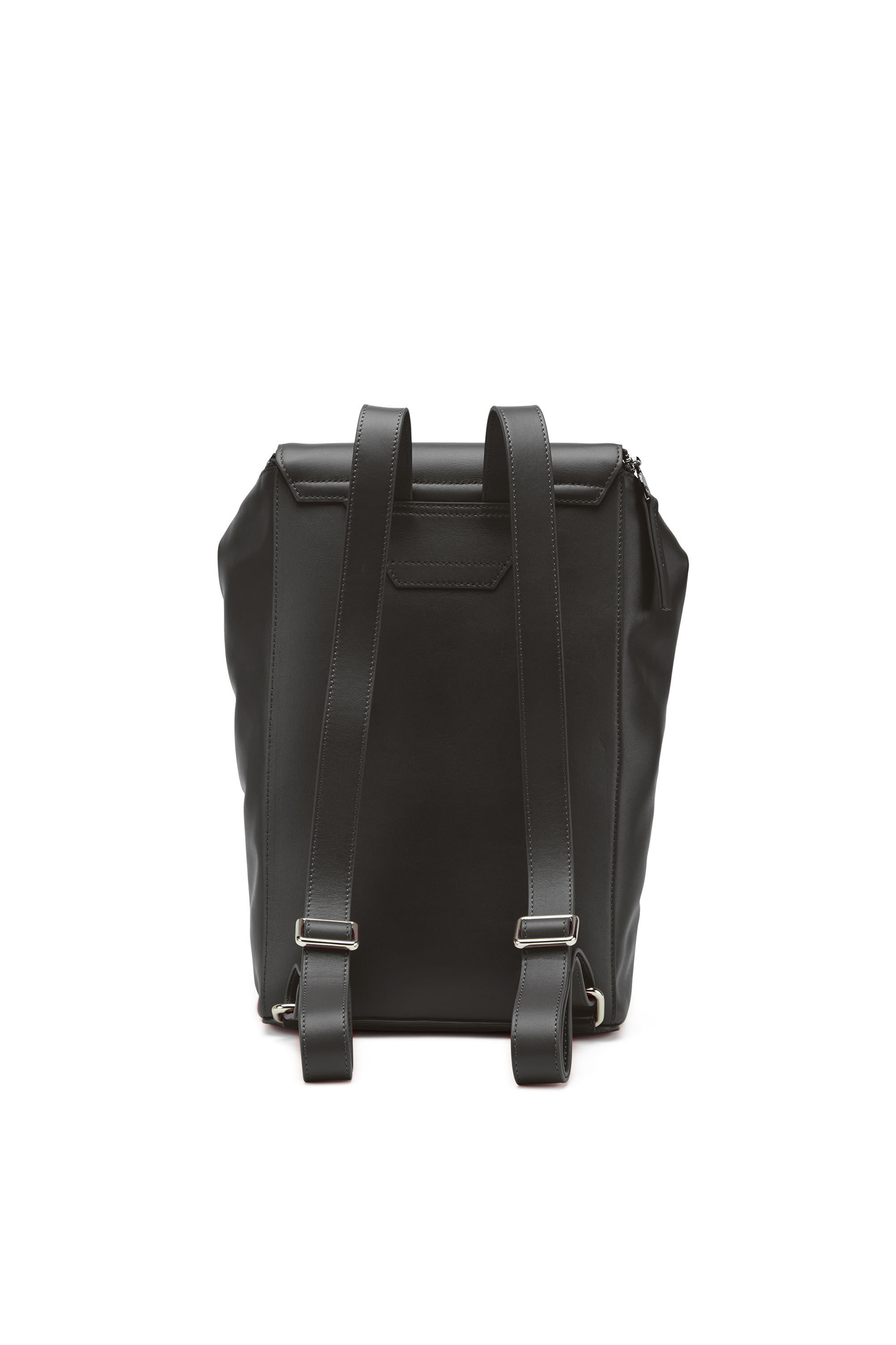 1DR-BACKPACK（WOMEN）: ロゴレザーバックパック｜ディーゼル
