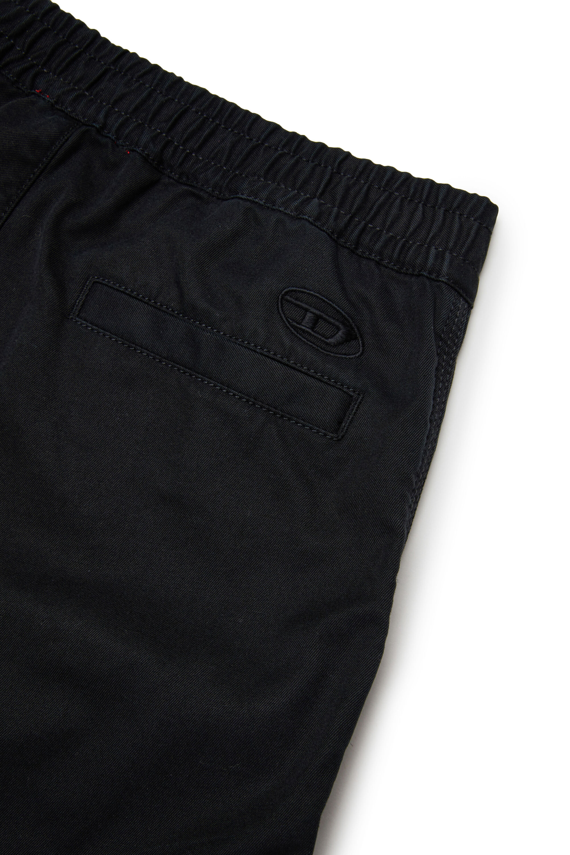 Diesel - PDANZEL, Unisex's Cotton cargo pants with multiple pockets in ブラック - 4