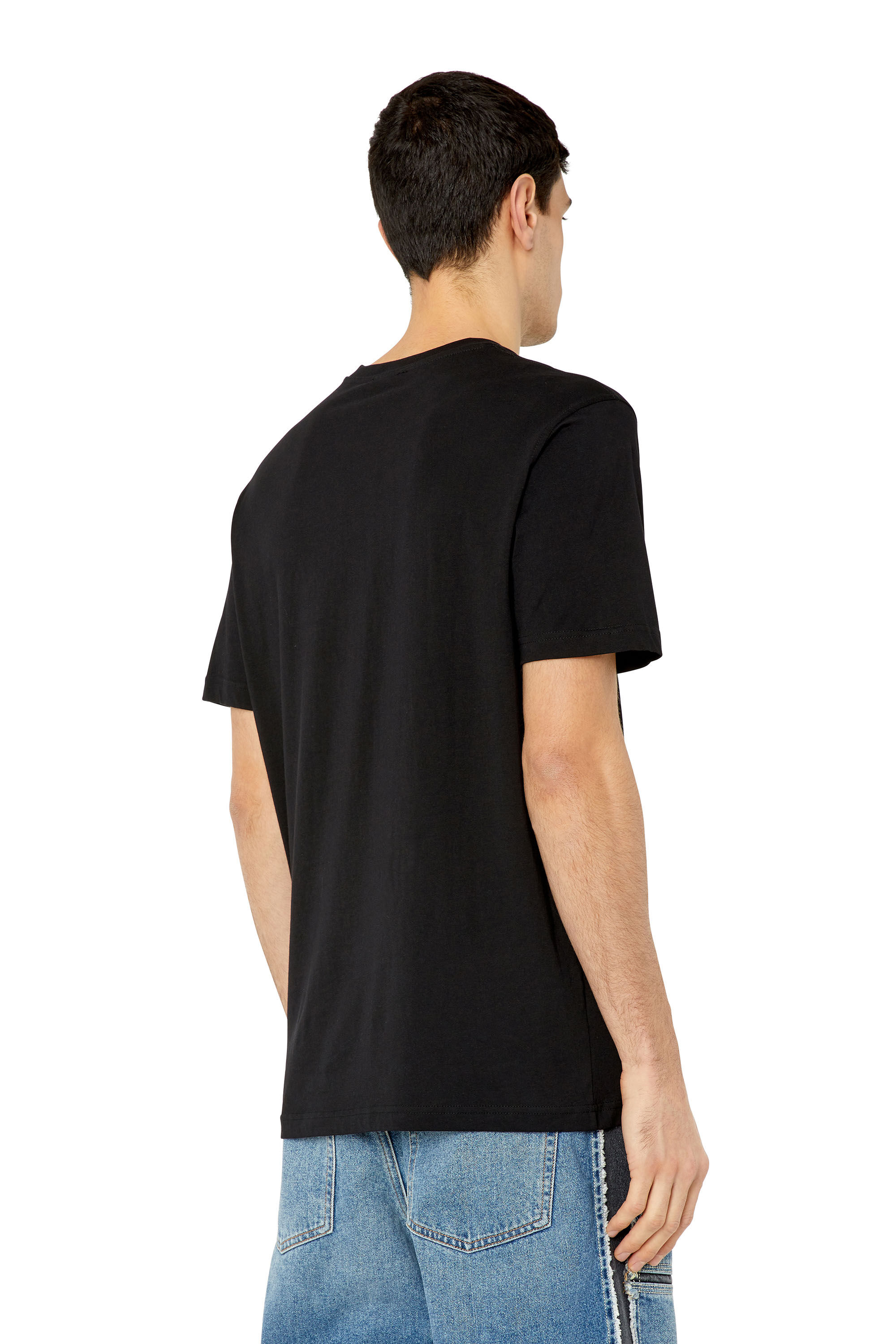 Diesel - T-JUST-G23, Male's Tシャツ レギュラーフィット in ブラック - 5