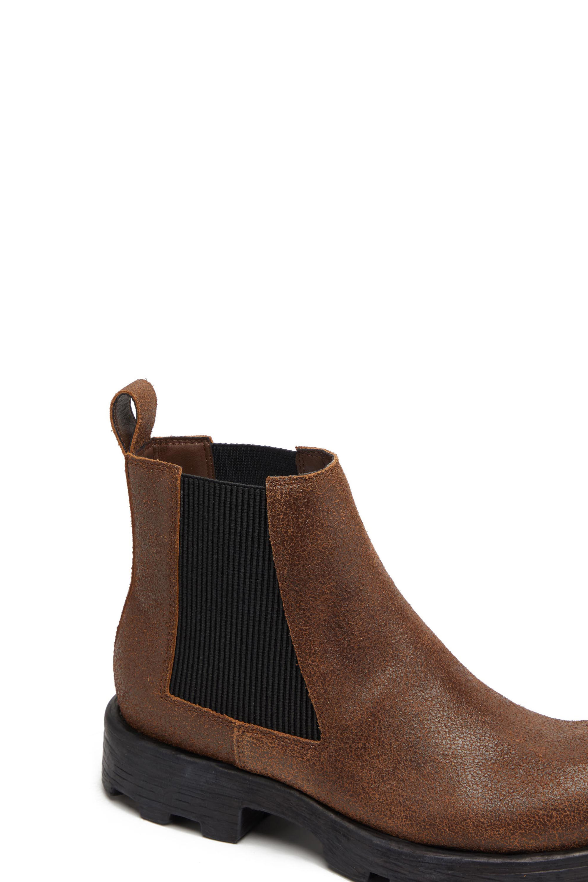 Diesel - D-HAMMER LCH, Male's カウレザー エラスティック チェルシーブーツ - D-Hammer LCH in Brown - 5