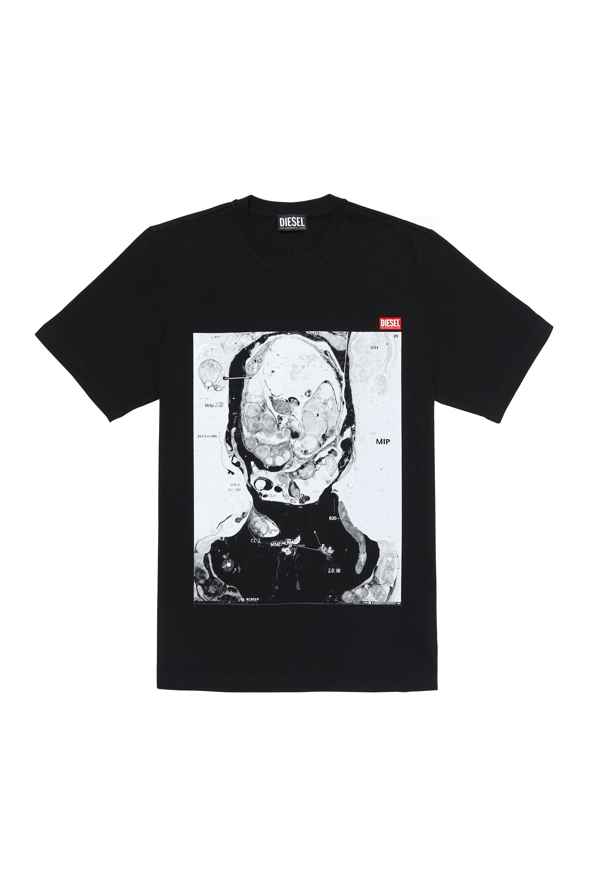 Diesel - T-JUST-JAPAN-YK, Unisex's DIESEL x Yuma Kishi in ブラック - 1