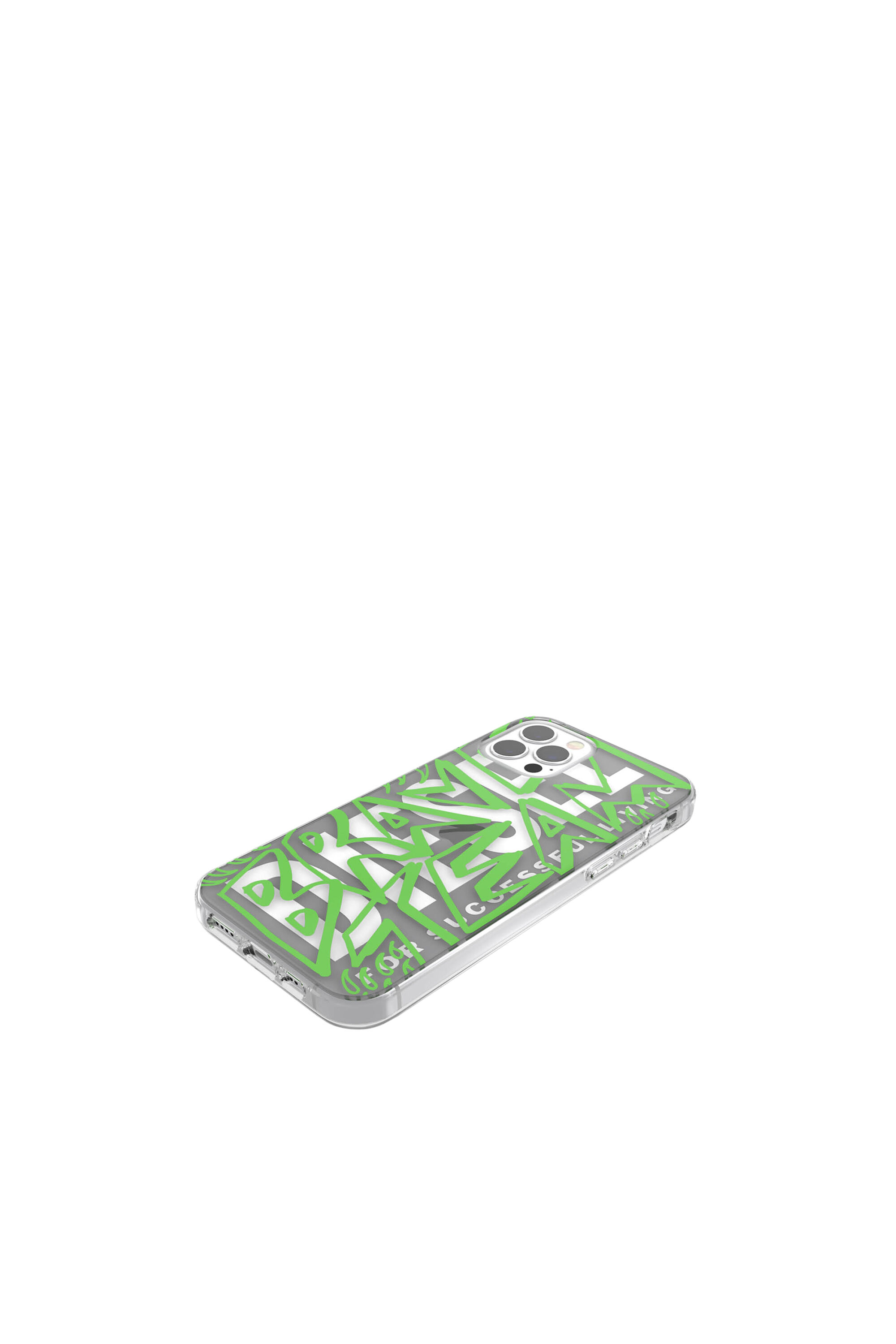 Diesel - 42570 STANDARD CASE, Unisex's Ultra-light TPU Case for iPhone 12/12 Pro in グリーン - 4