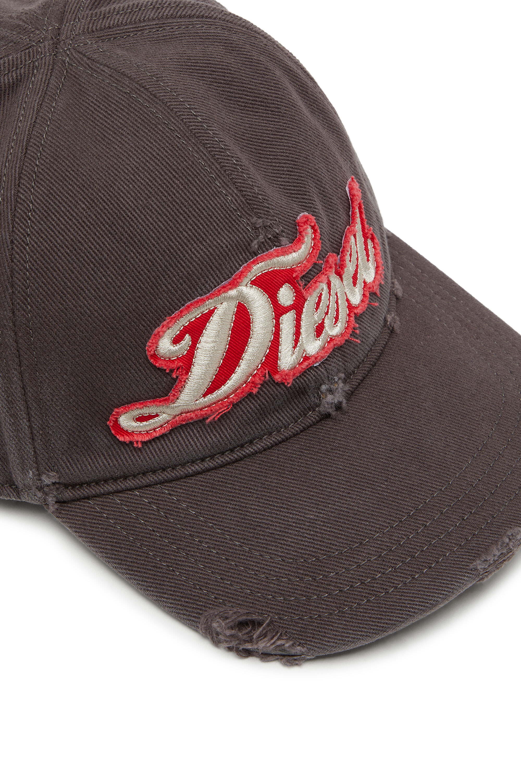 Diesel - C-URSIV, Male's ベースボールキャップ in ダークグレー - 3