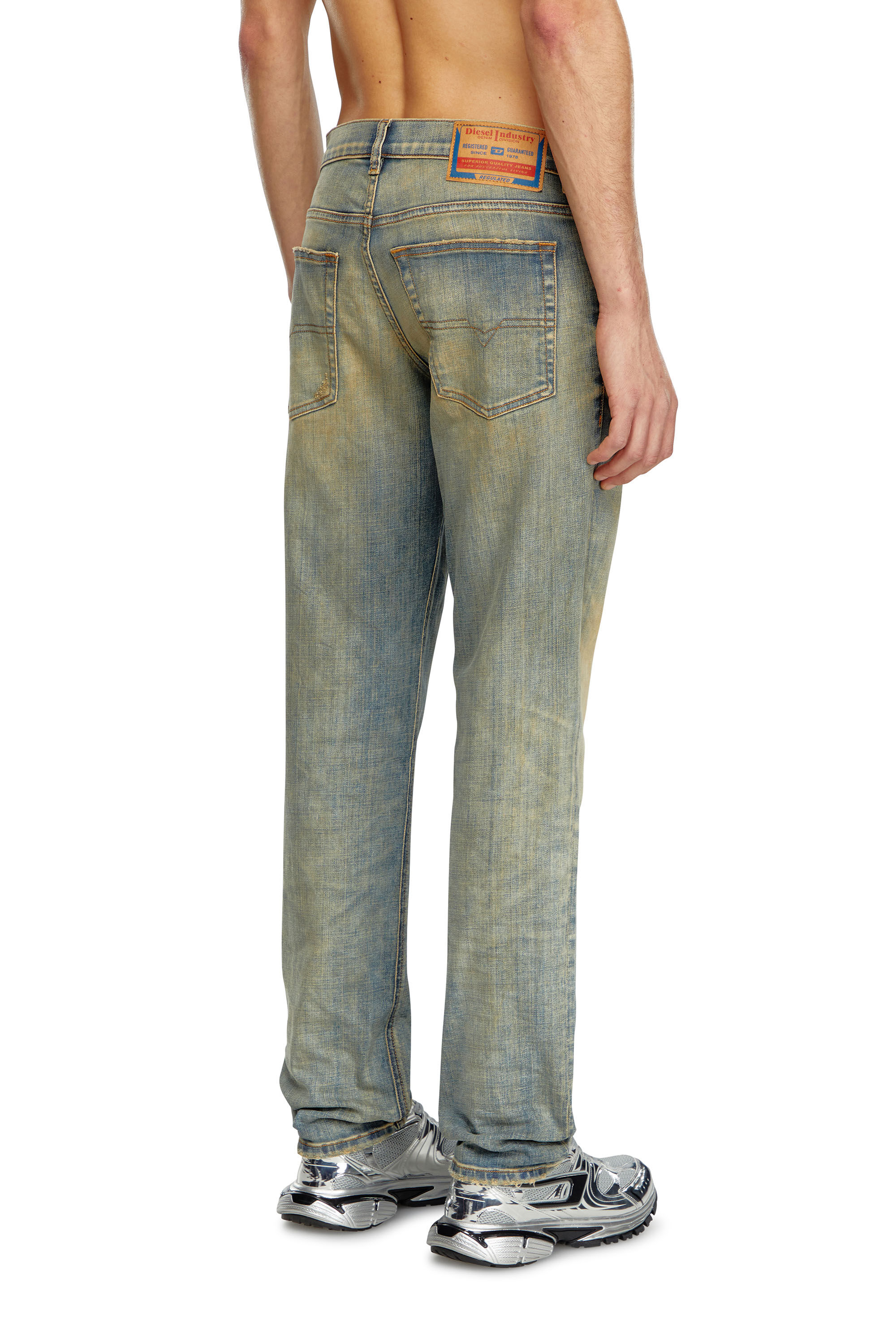 Diesel - Male's Regular Jeans 2023 D-Finitive 09J51, ミディアムブルー - 4