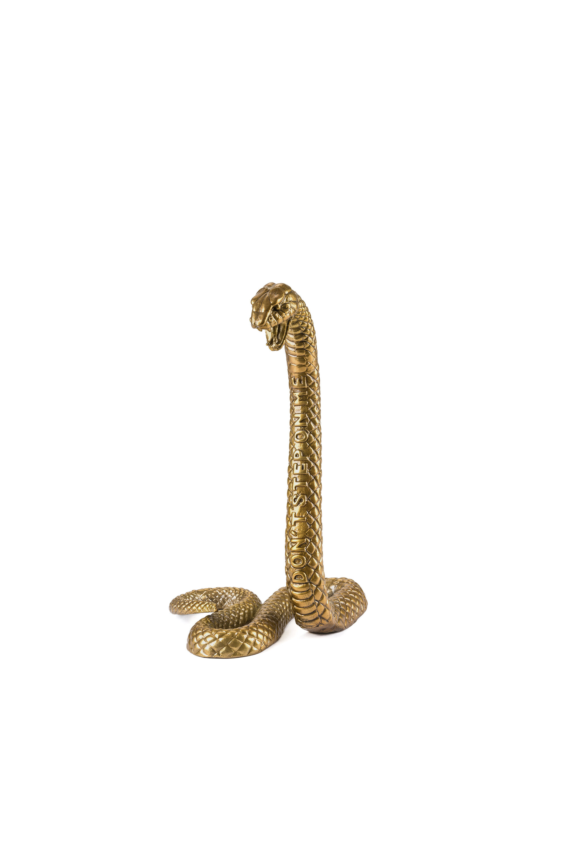 Diesel - 10893 Wunderkammer, Unisex's "Don't Step On Me" Wunderkammer Snake in ゴールド - 1