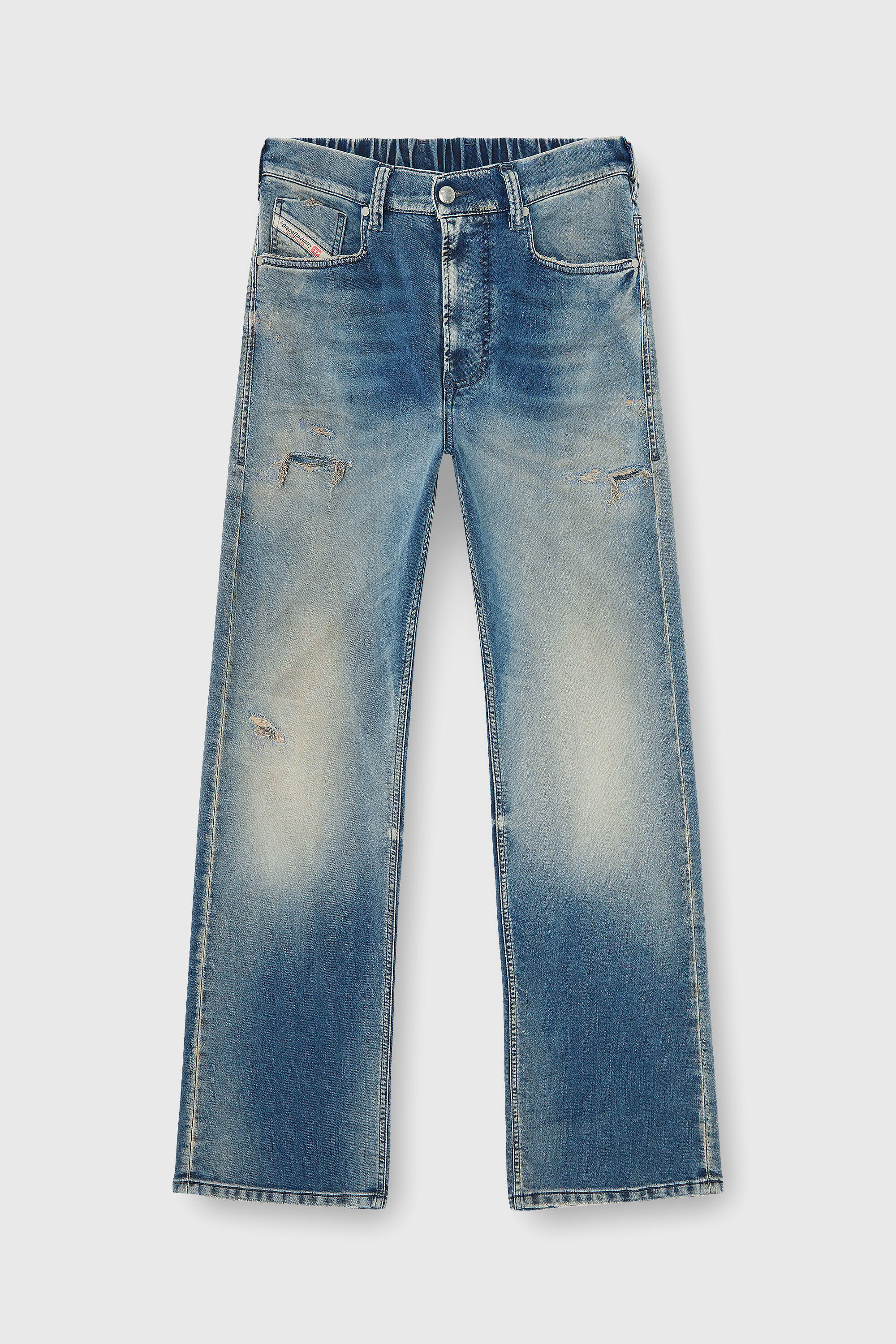 Diesel - Male's Relaxed 2080 D-Reel Joggjeans&reg; 068WY, ミディアムブルー - 2