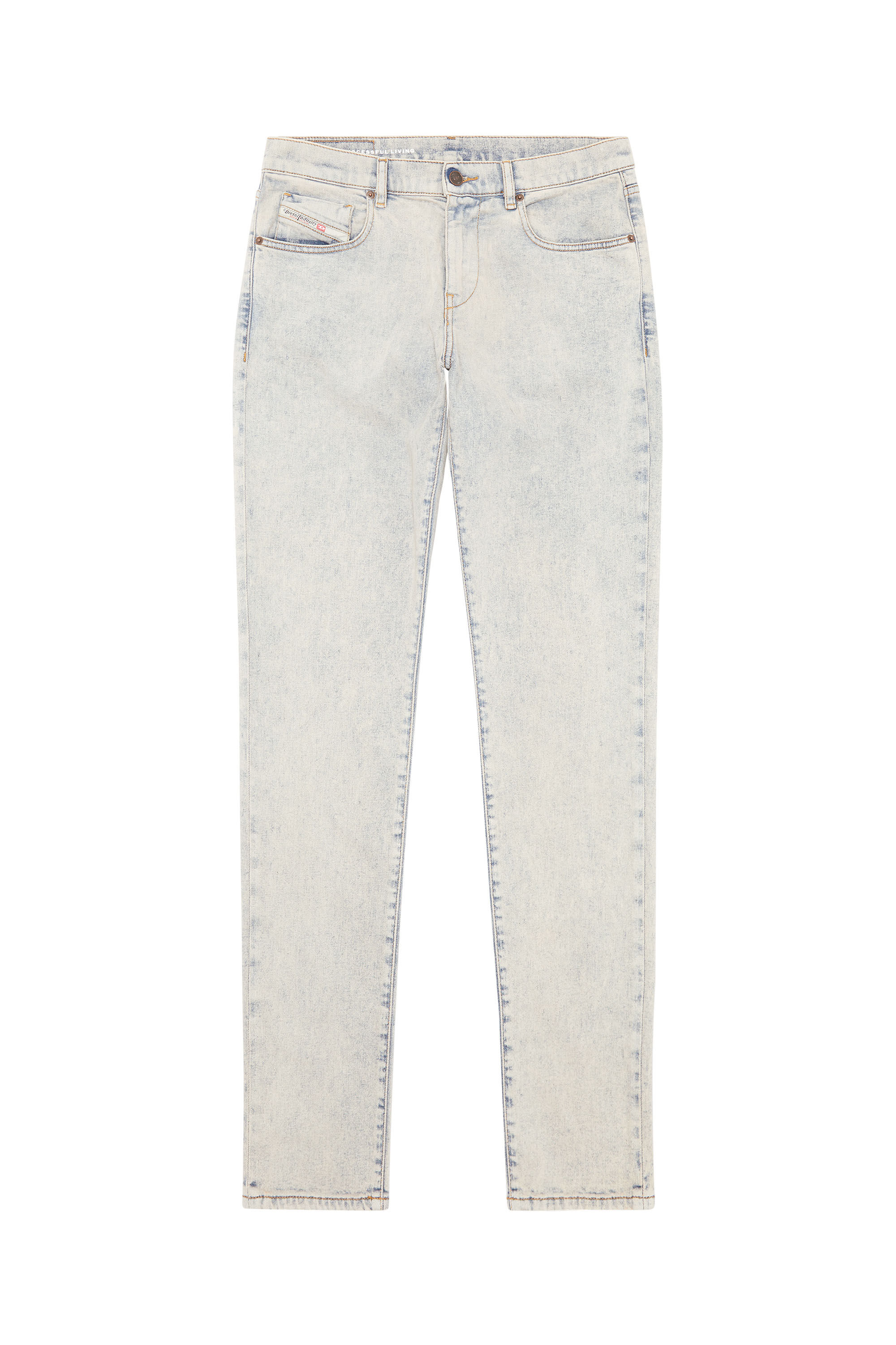 Diesel - Slim Jeans 2019 D-Strukt 09F12, ミディアムブルー - Image 2