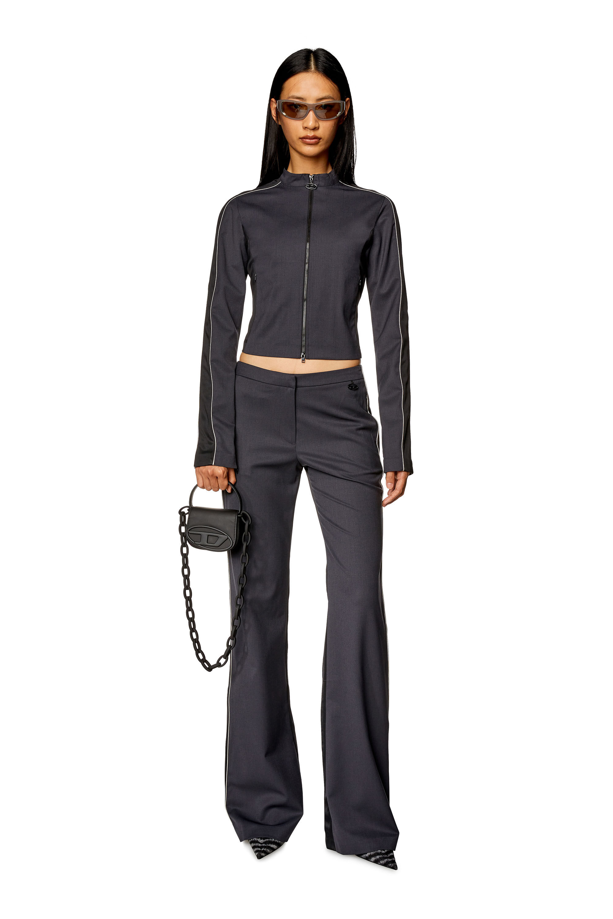 1DR XS 1DR Xs-Iconic mini bag in matte leather｜ブラック