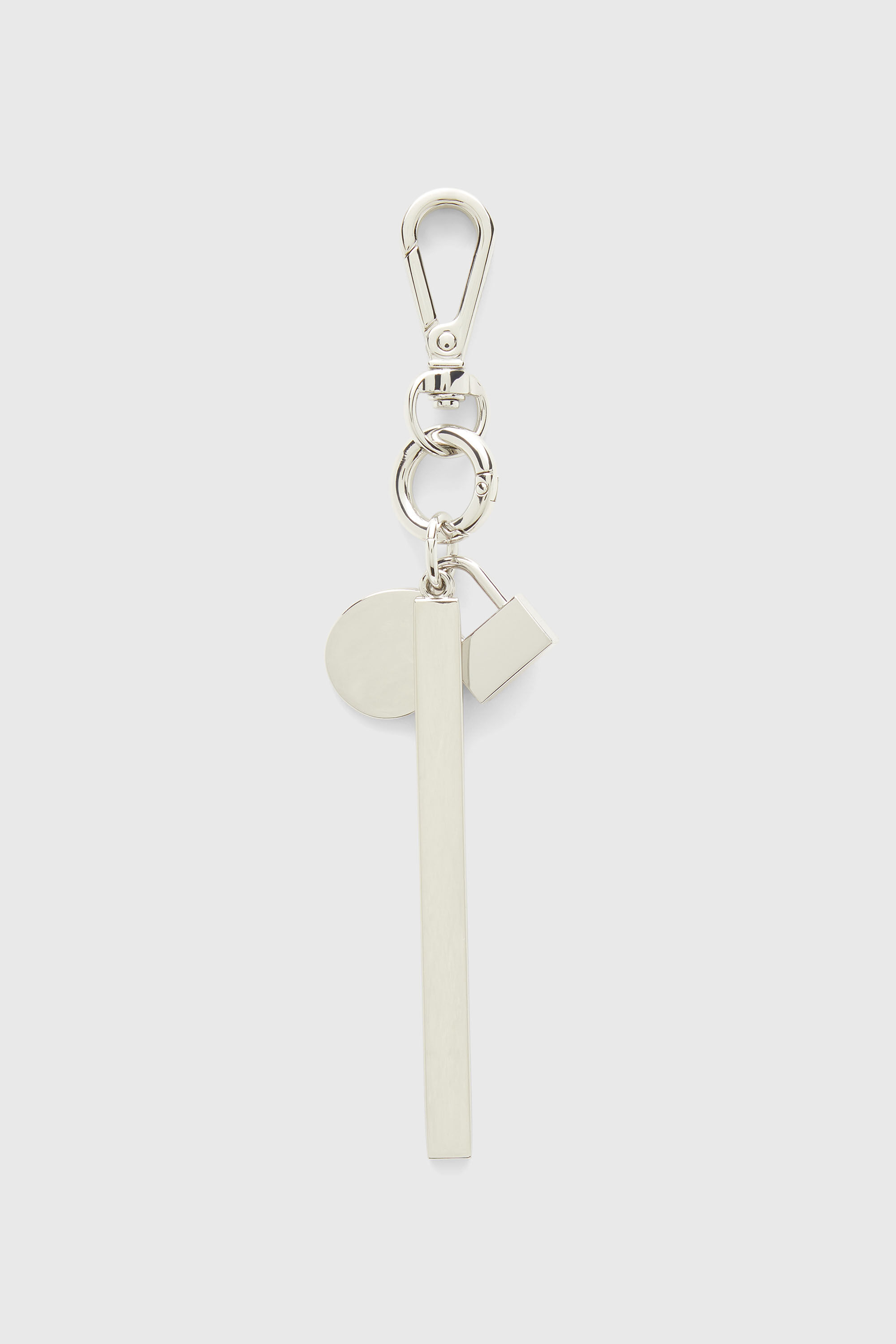 TINDER CHARM Degradé metal keyring｜シルバー｜ウィメンズ｜DIESEL