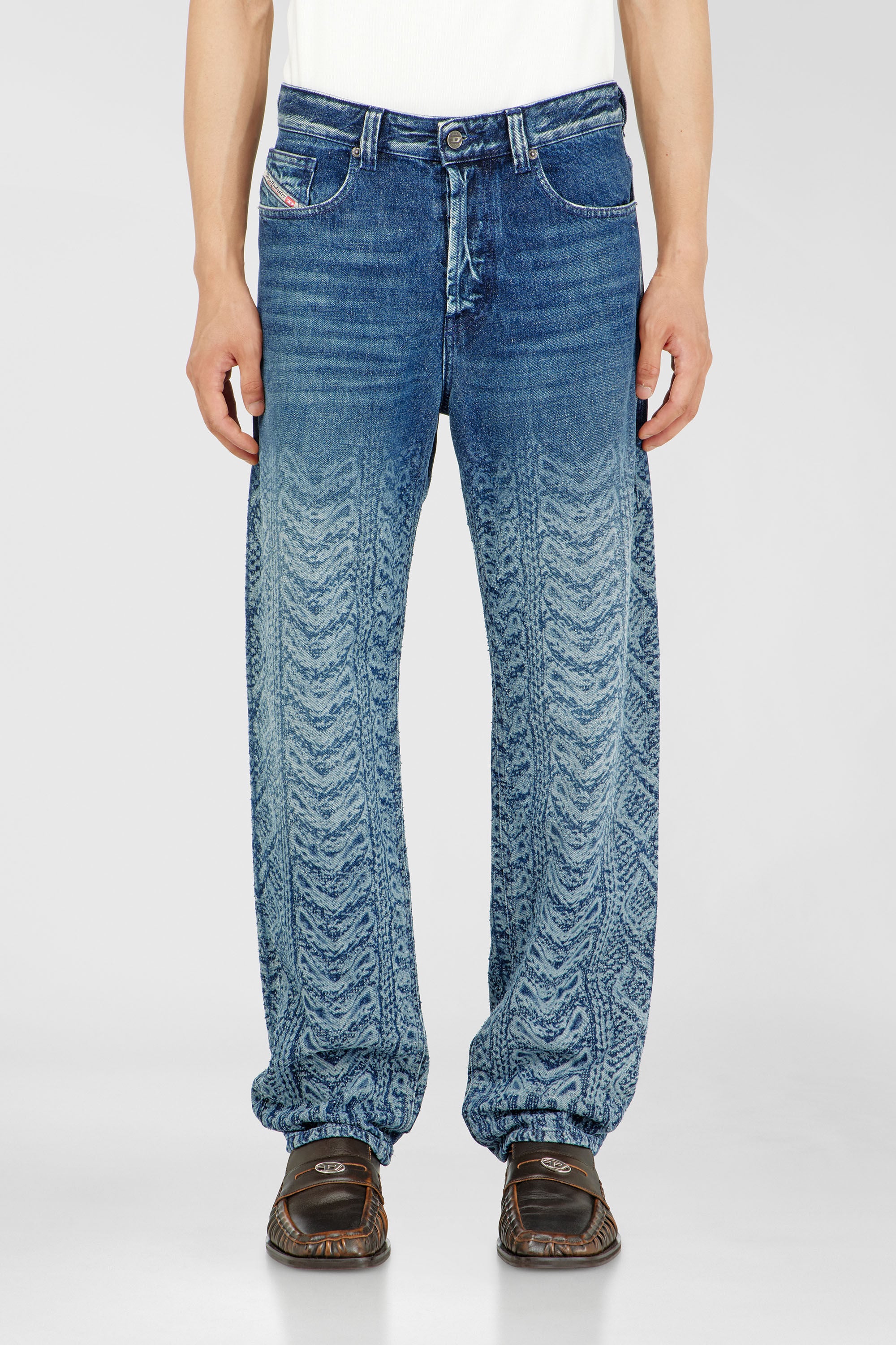 Diesel - Male's Regular Jeans 2024 D-Macs 007EV, ダークブルー - 5