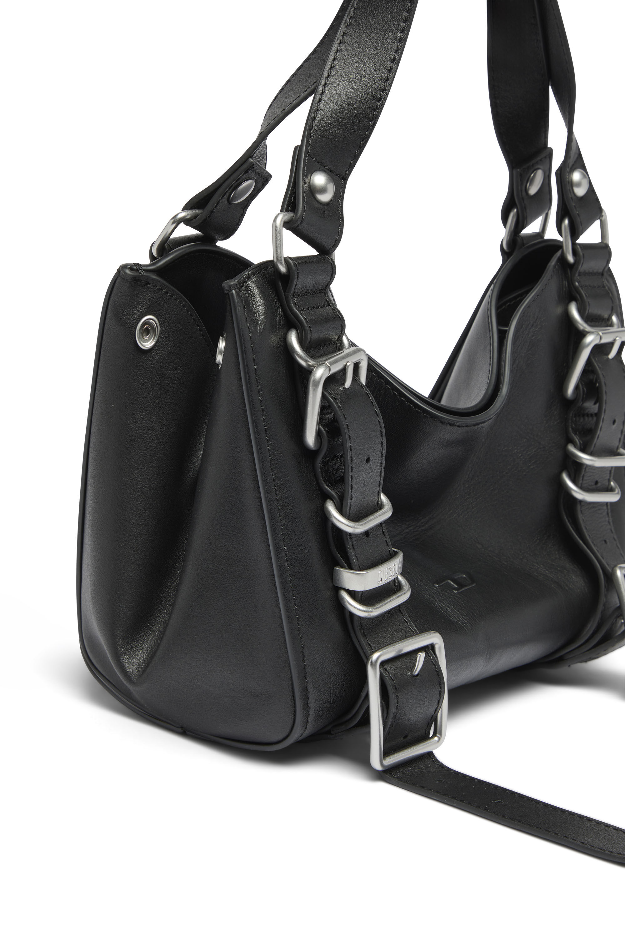 D-ONE TOPHANDLE S D-One-Small top-handle bag in treated leather