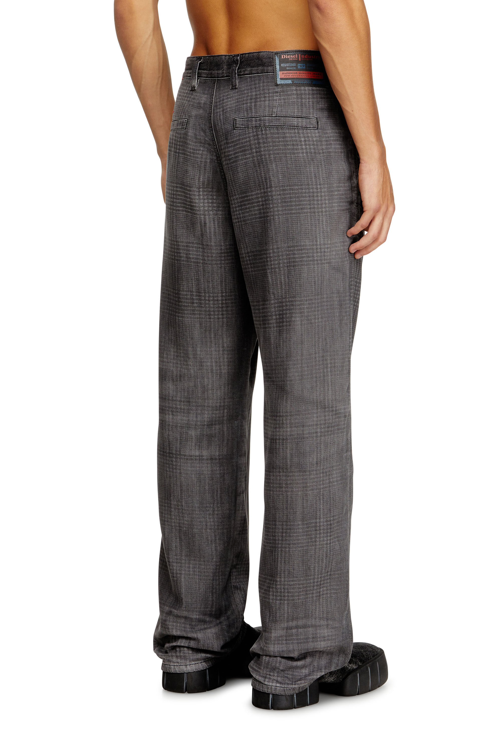 Diesel - Unisex's Regular Jeans D-Phant-chino 068UJ, グレー - 3