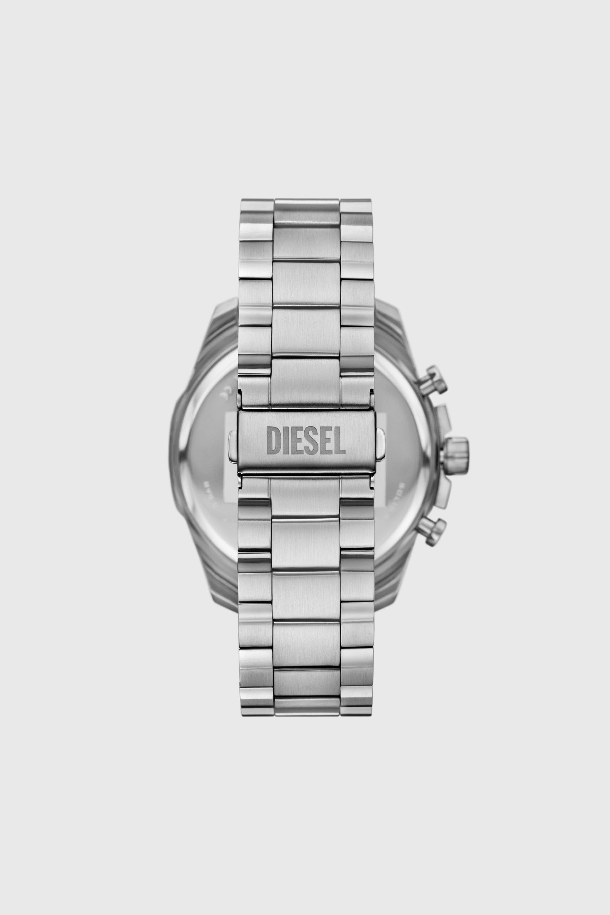 DZ4686 WATCH Mega Chief Slim Stainless Steel Watch｜シルバー