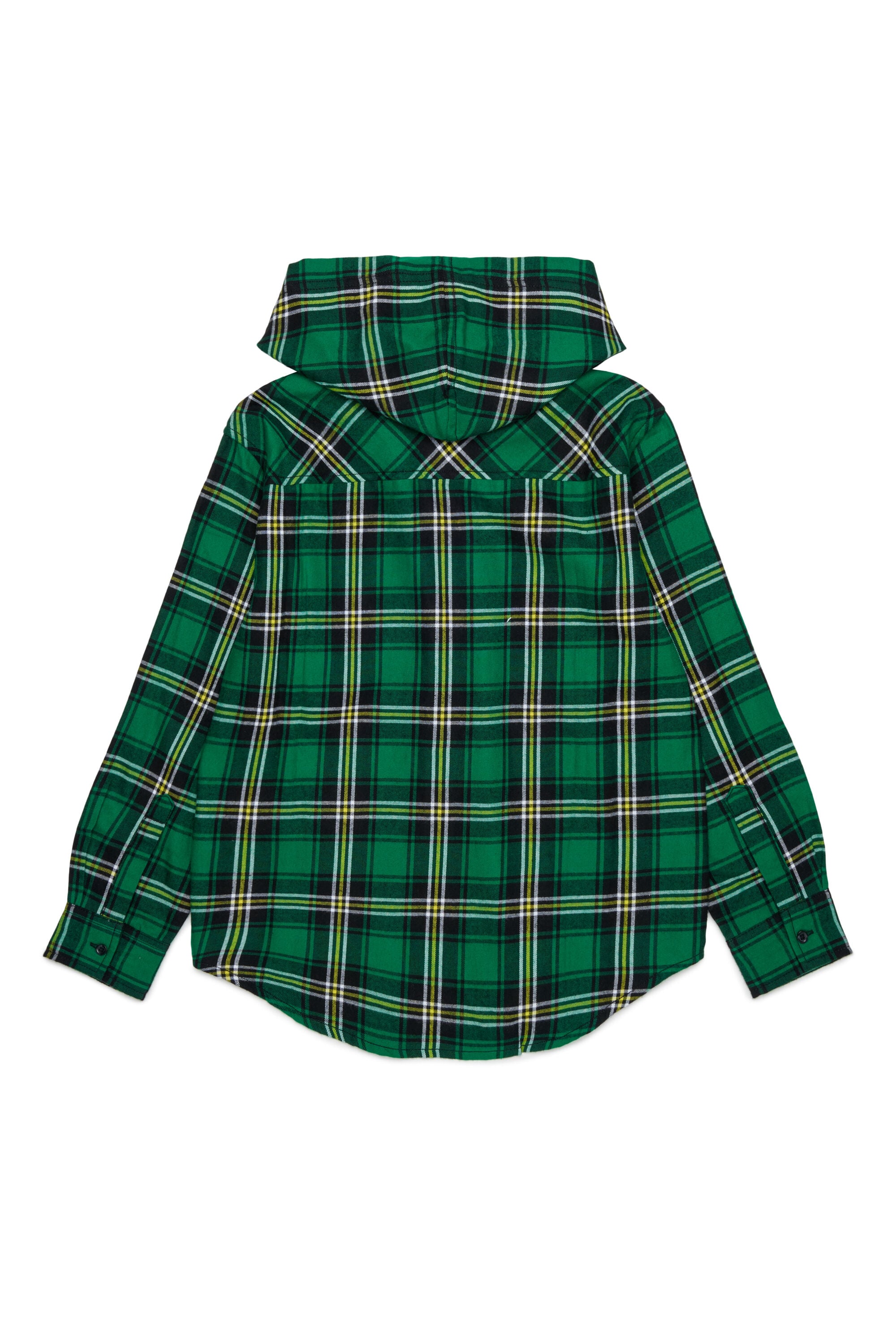 Diesel - CHECK OVER, Male's シャツ in グリーン - 2