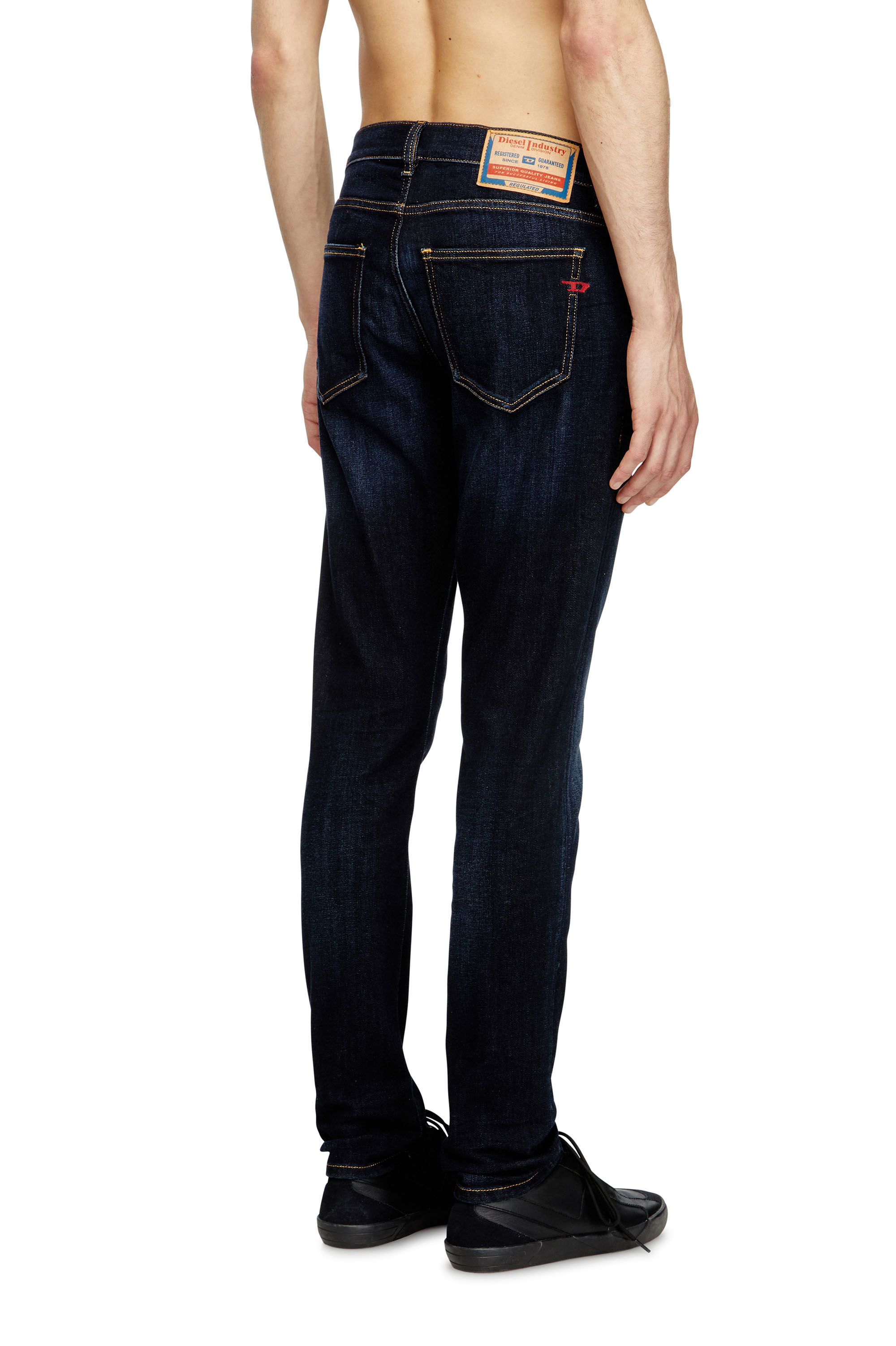 ゼニス新作モデル Jeans スリム - 009zs｜メンズ｜ダークブルー D-Strukt 2019 パンツ
