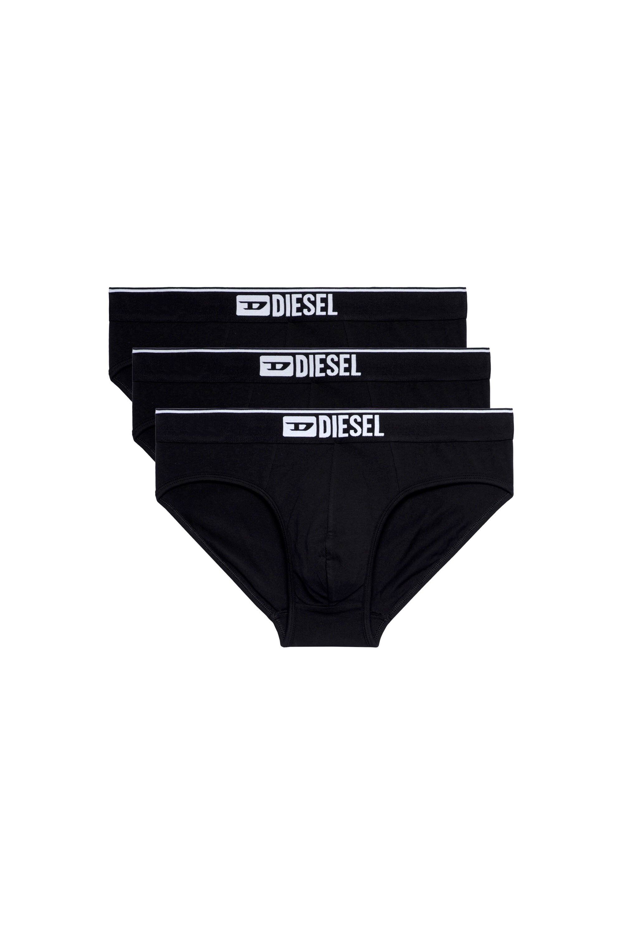 Diesel - UMBR-ANDRETHREEPACK, Male's アンダーウェアブリーフ3枚セット in ブラック - 2