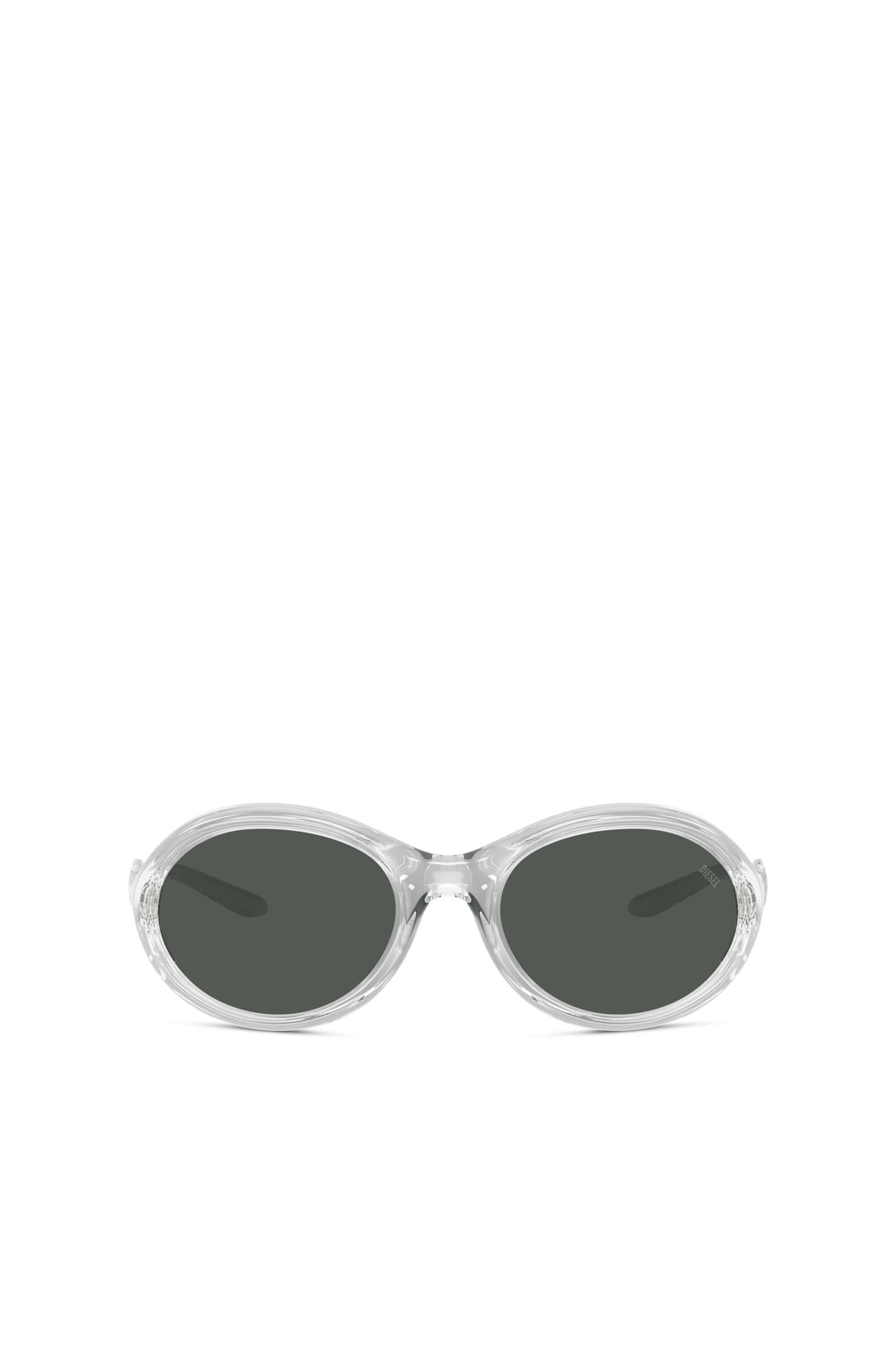 Diesel - 0DL3009U, Unisex's Oval sunglasses in グレー - 1