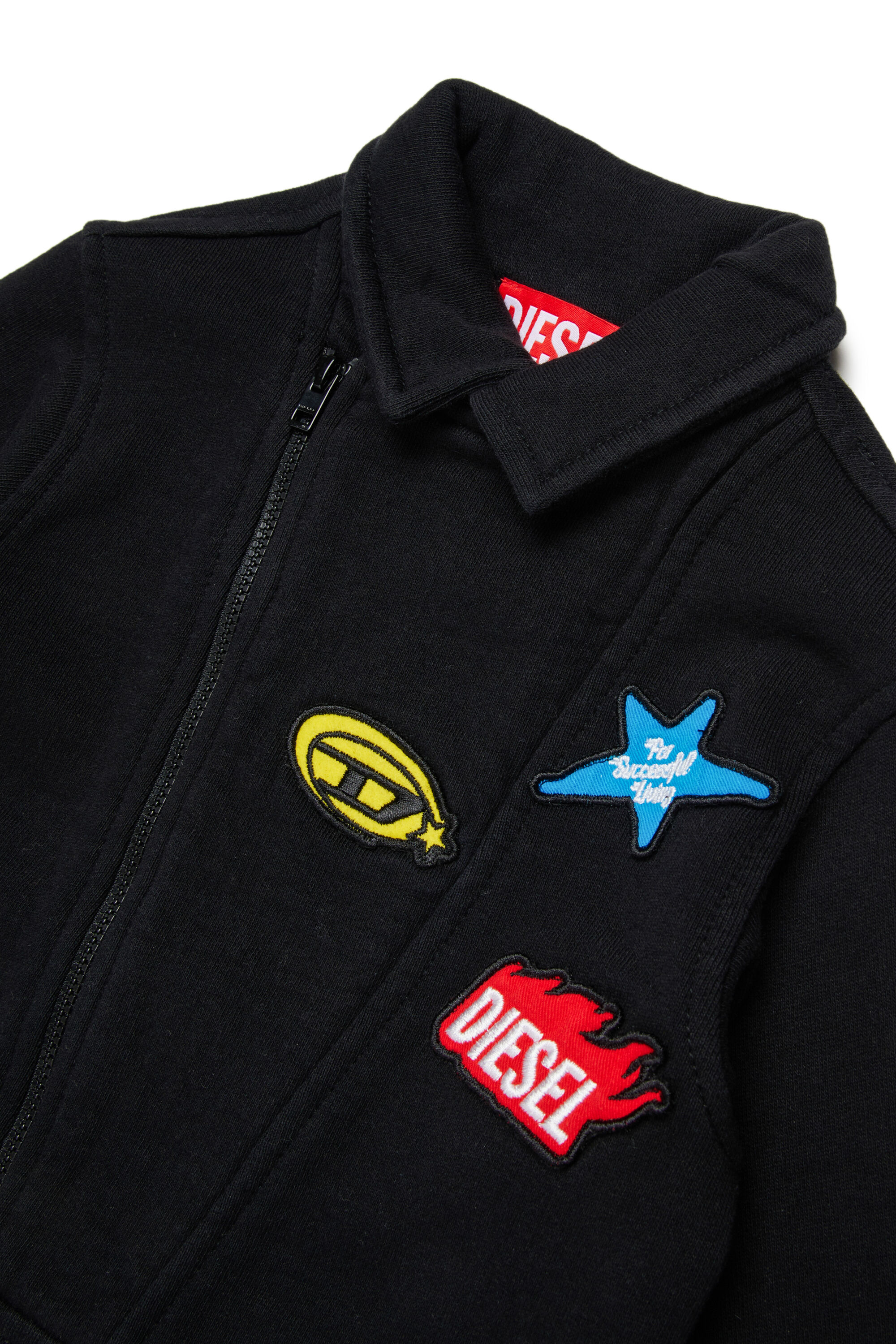 Diesel - JEFNYB, Unisex's ジャケット in ブラック - 3